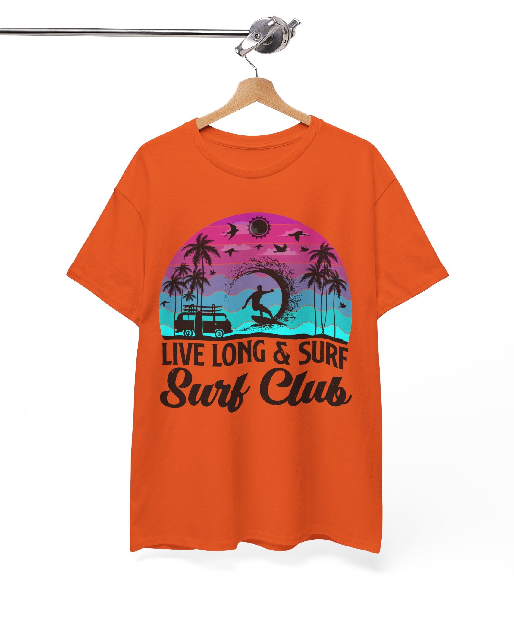 Surf Club Beach Sunset T-Shirt