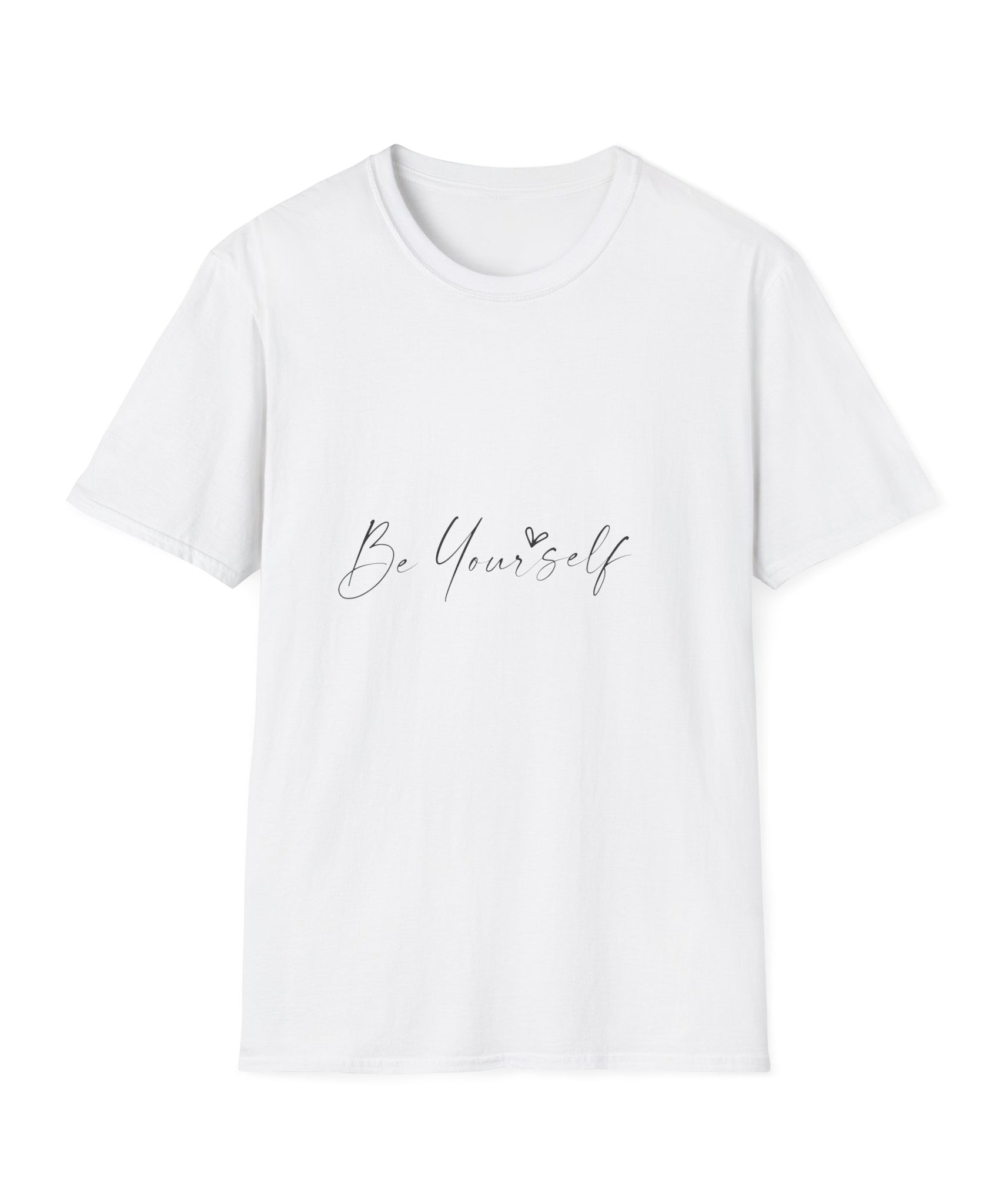 Unisex T-Shirt – "Be Yourself" Quote Tee - Positive Affirmation Shirt for Friends, Inspirational Tee - Gallory Hive
