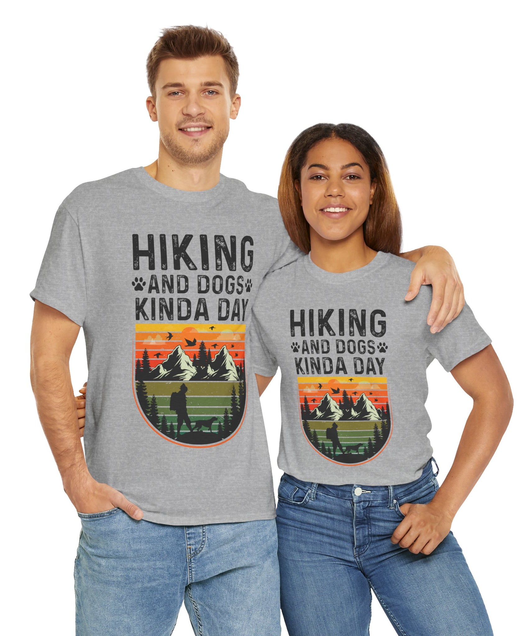 Hiking Buddy Sunset Graphic Tee