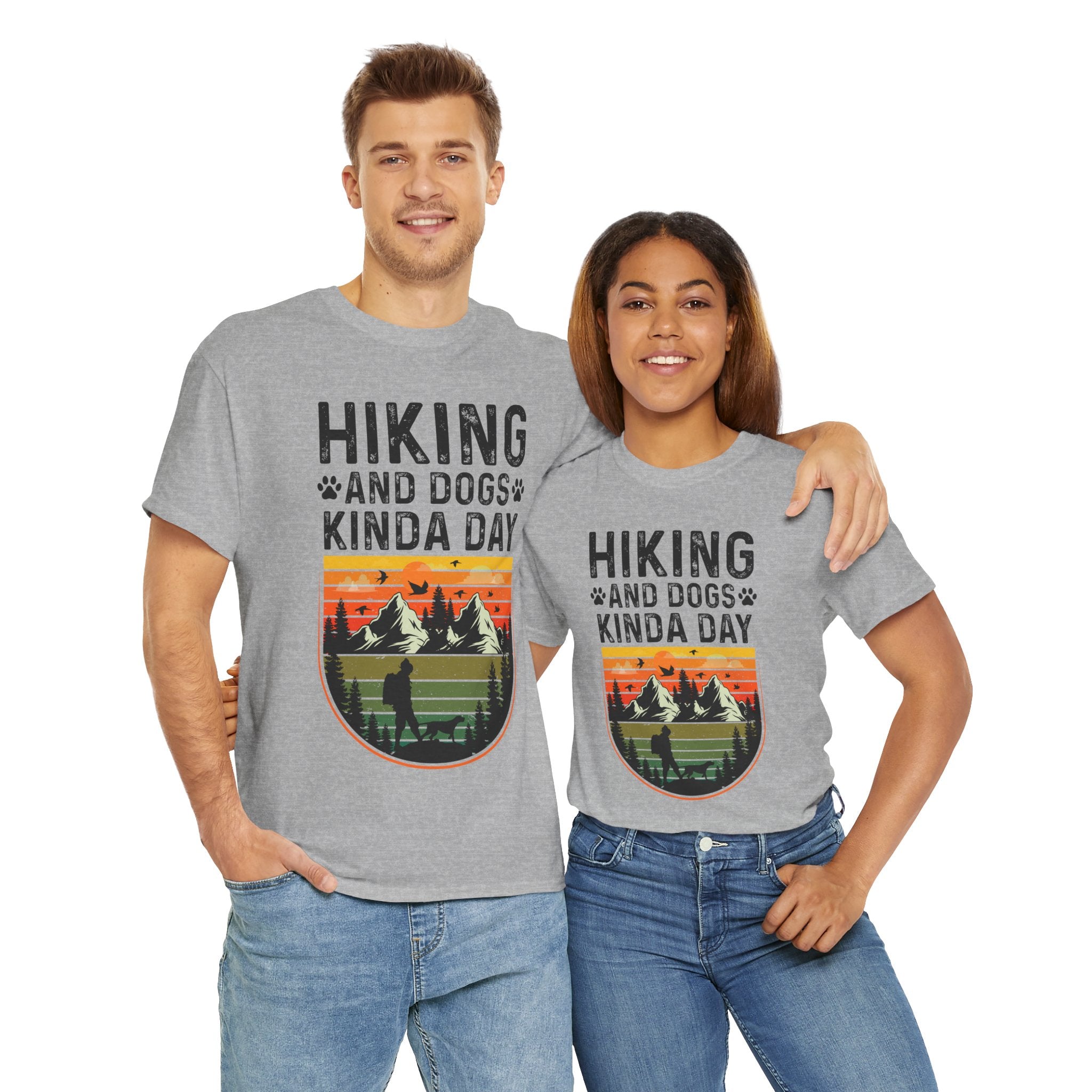 Hiking Buddy Sunset Graphic Tee