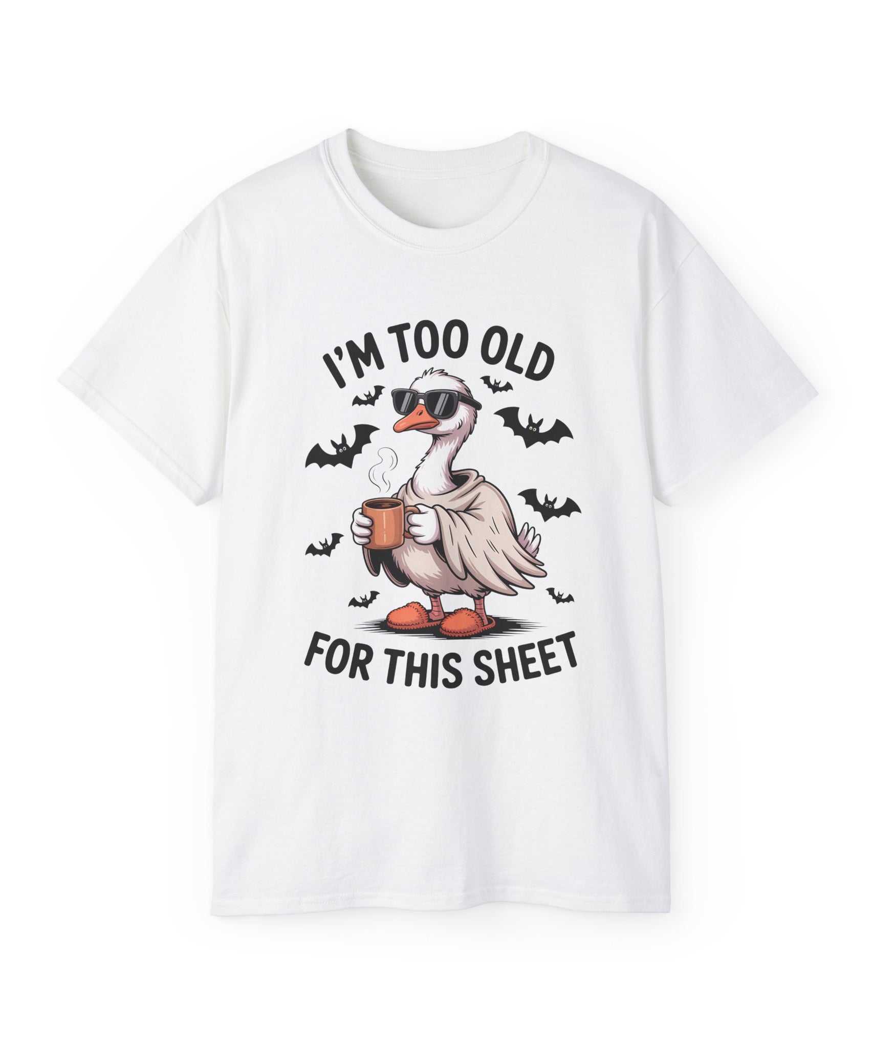 Funny Goose T-Shirt - Halloween Sheet Pun Tee | Gallory Hive