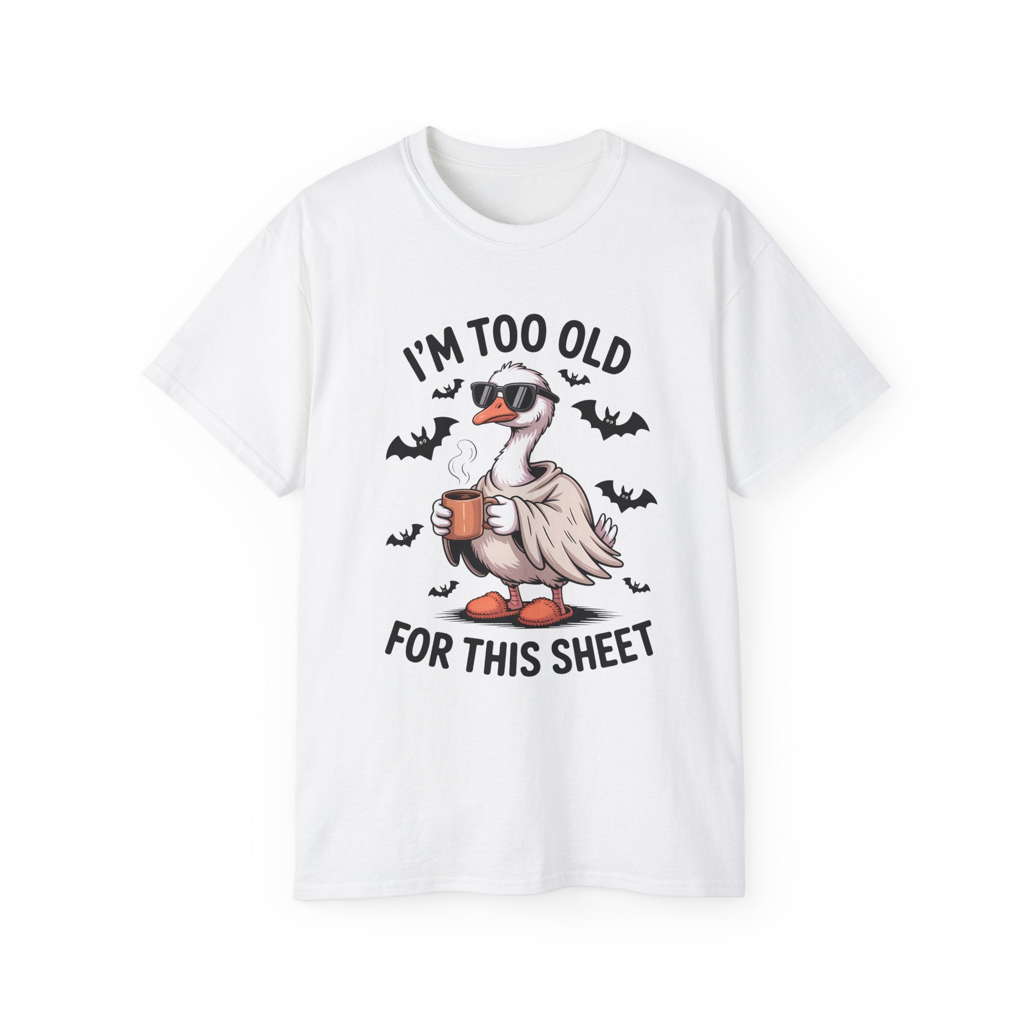 Funny Goose T-Shirt - Halloween Sheet Pun Tee | Gallory Hive