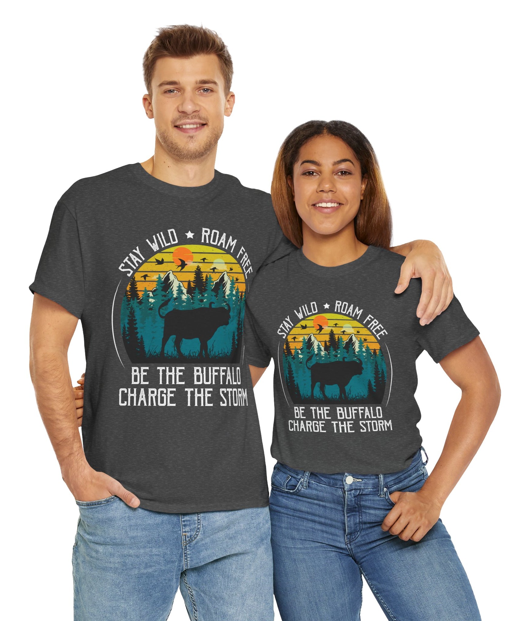 Wild Buffalo Mountain Graphic Tee