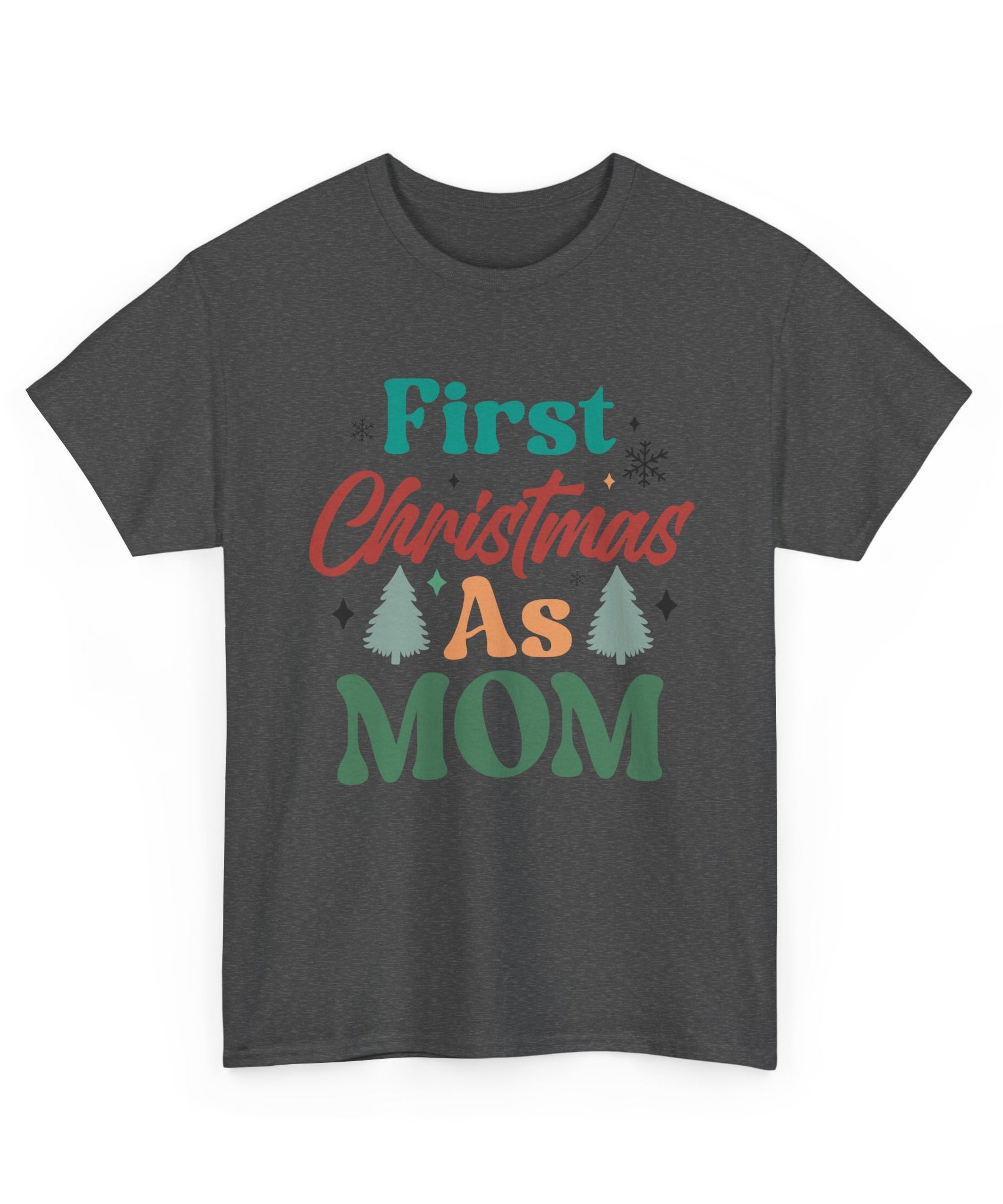First Christmas as Mom T-Shirt | Gallory Hive