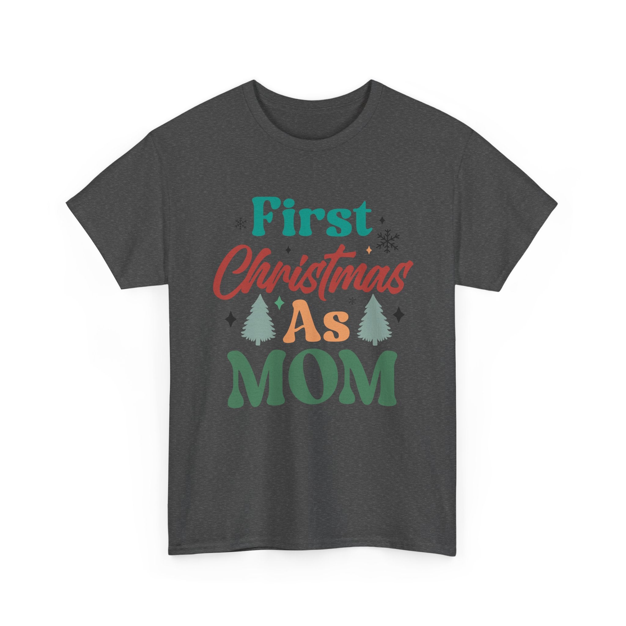 First Christmas as Mom T-Shirt | Gallory Hive