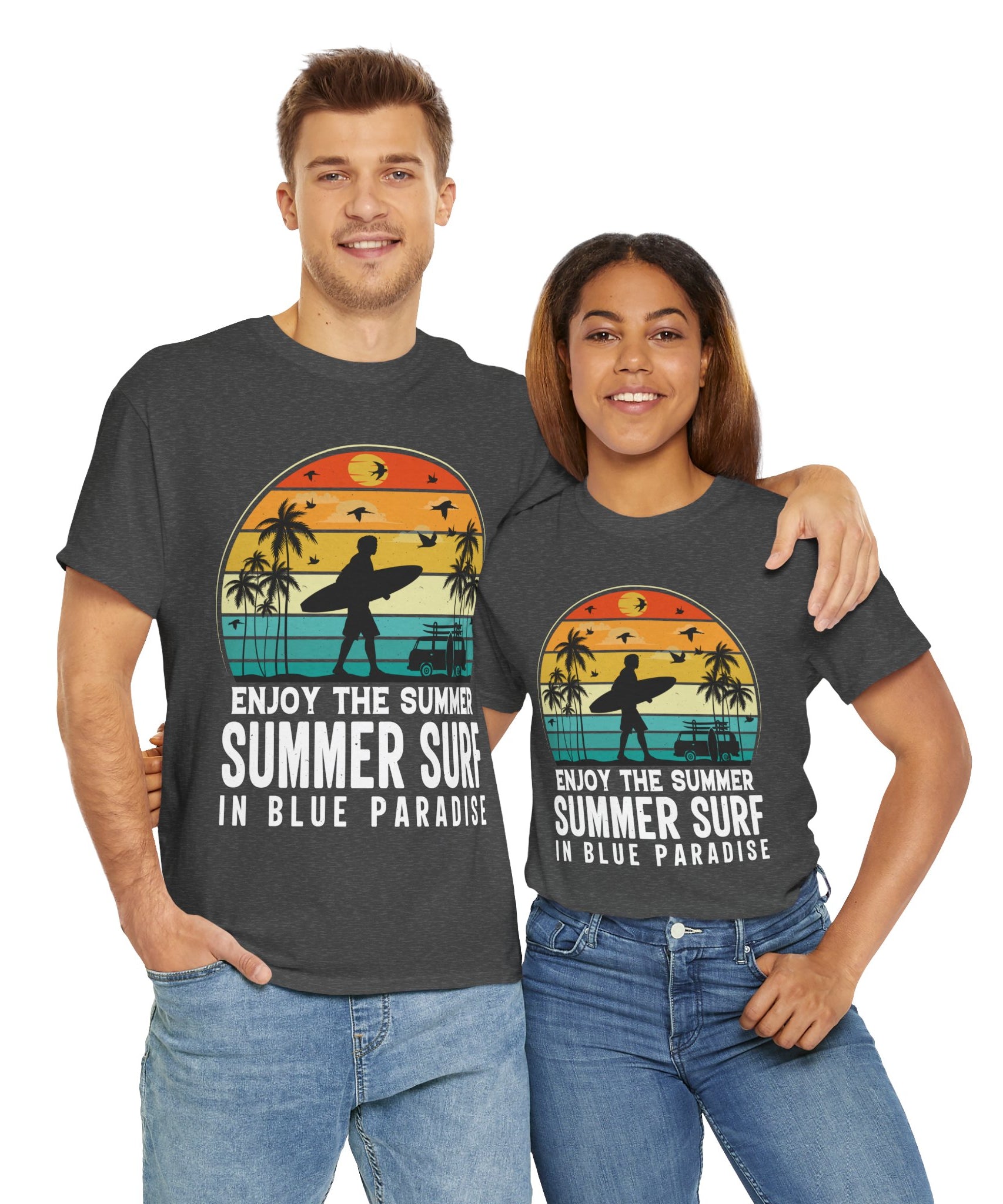 Summer Surf Van Sunset Shirt