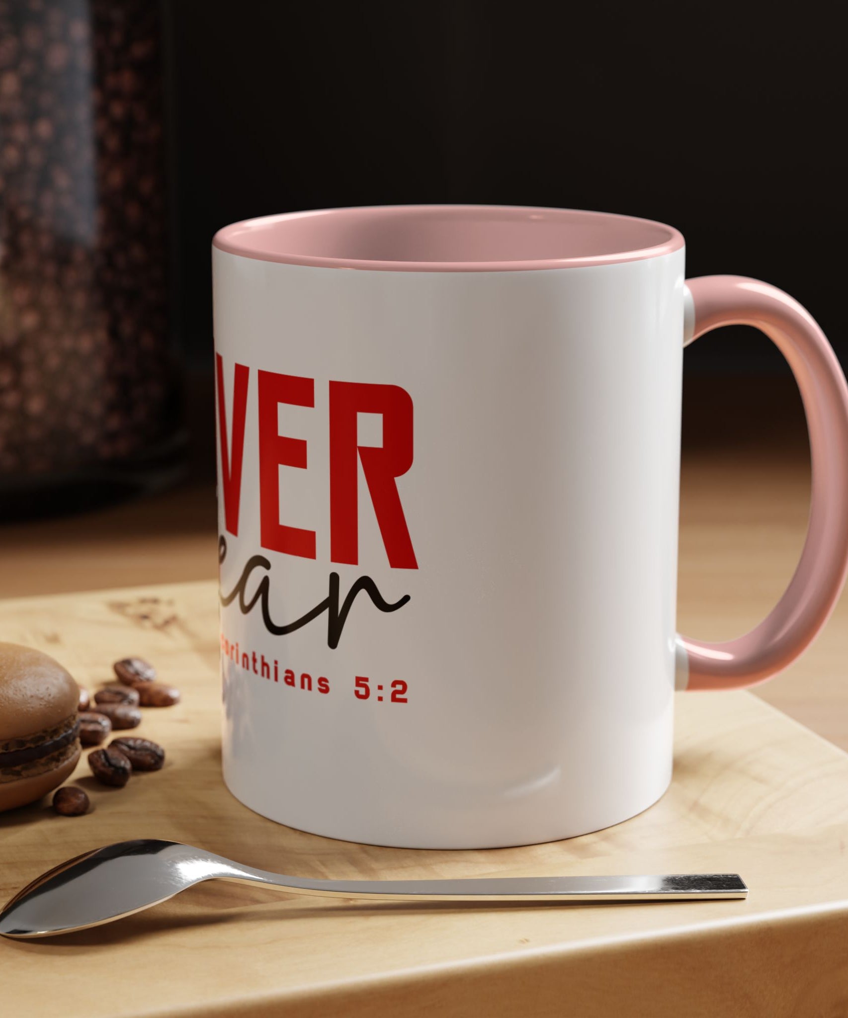 Faith Scripture Accent Coffee Mug | Gallory Hive