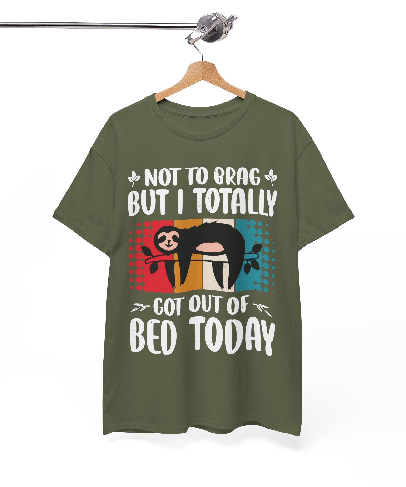 Vintage Got Out of Bed Sloth T-Shirt | Gallory Hive