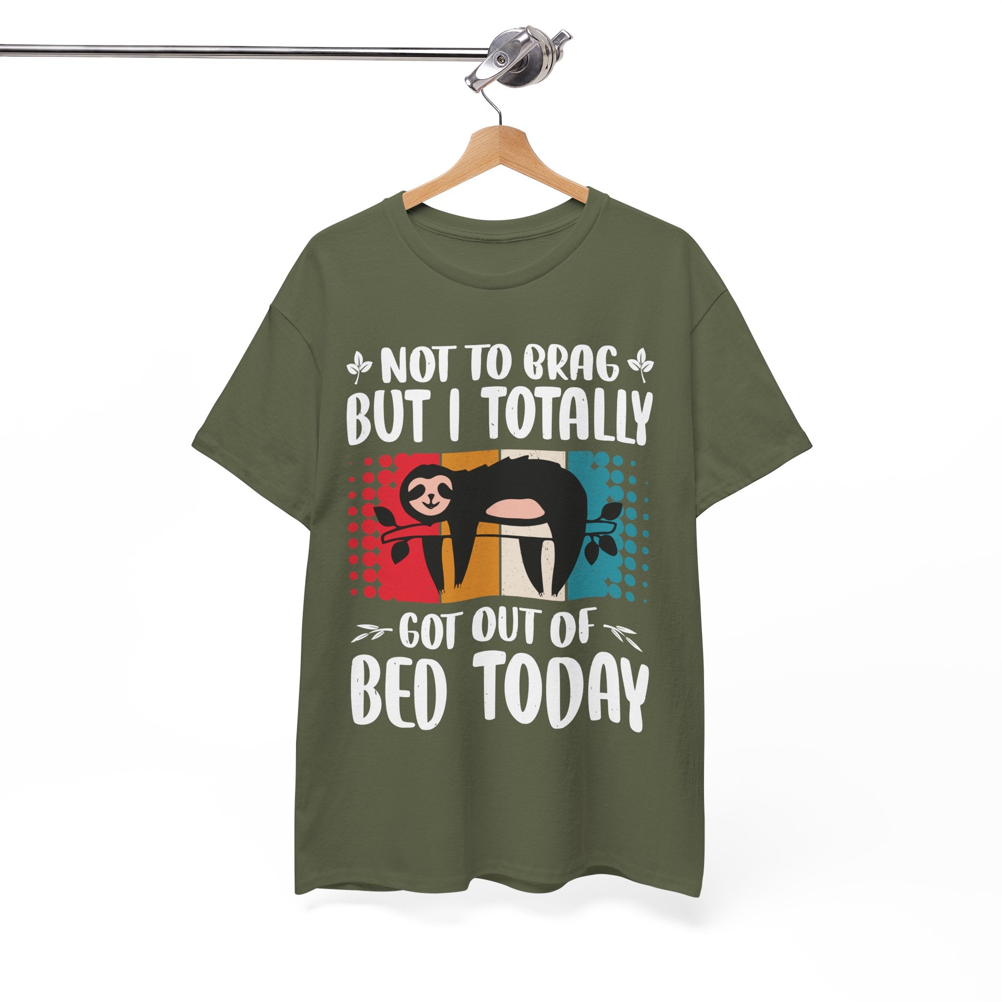 Vintage Got Out of Bed Sloth T-Shirt | Gallory Hive