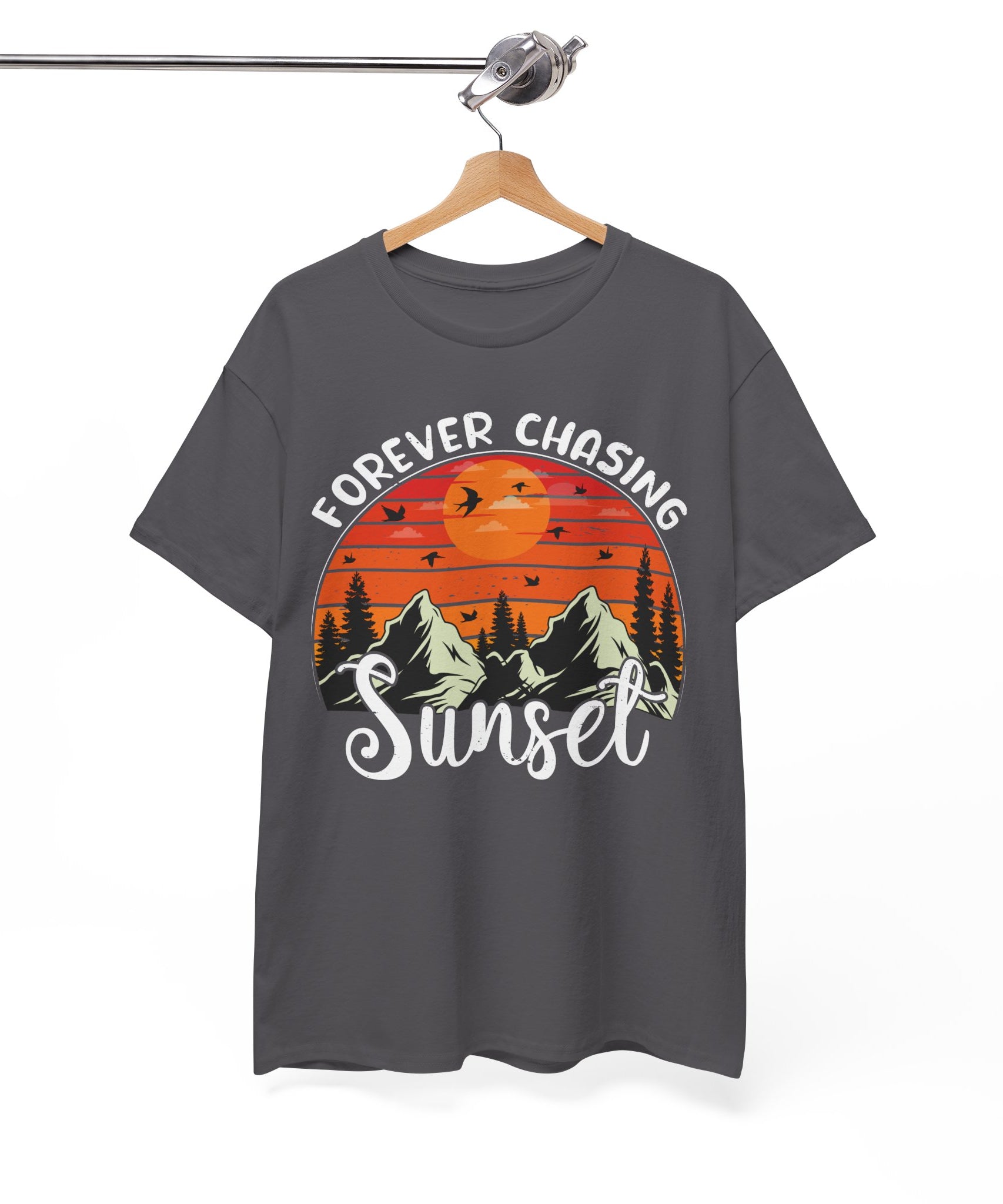 Sunset Mountain Scene T-Shirt