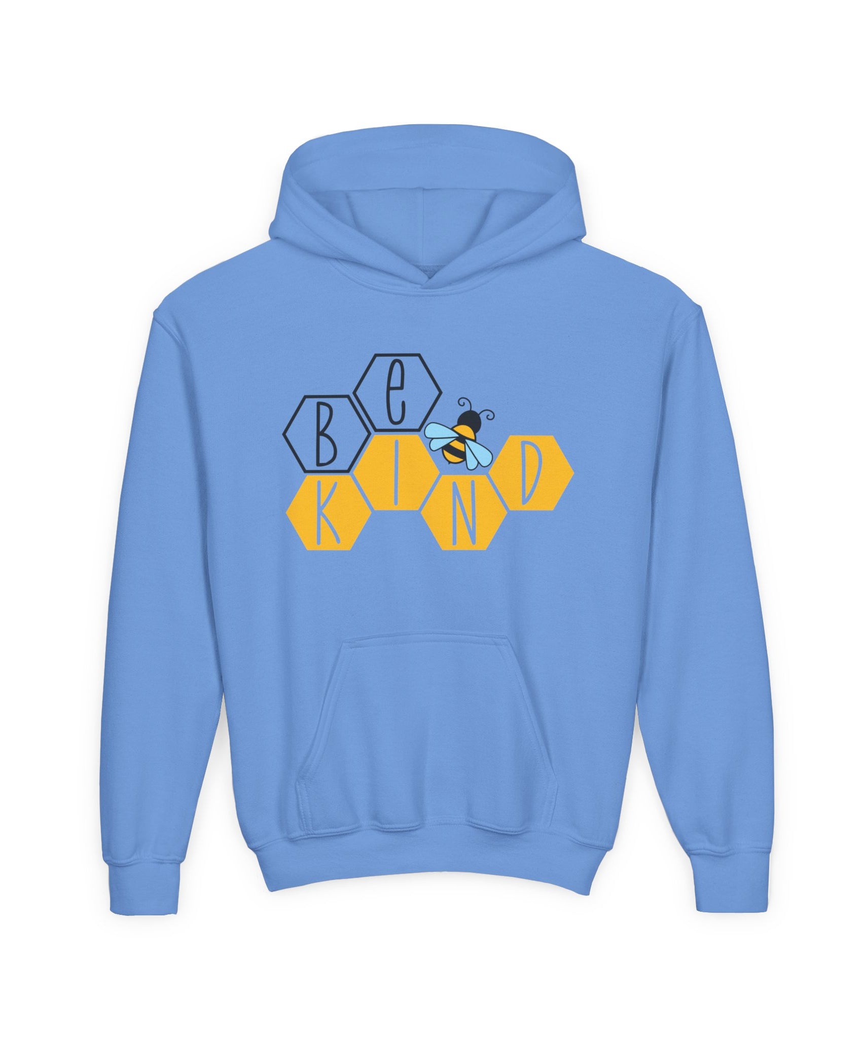 Unisex Kids Hoodie – Bee Kind & Cozy | Gallory Hive