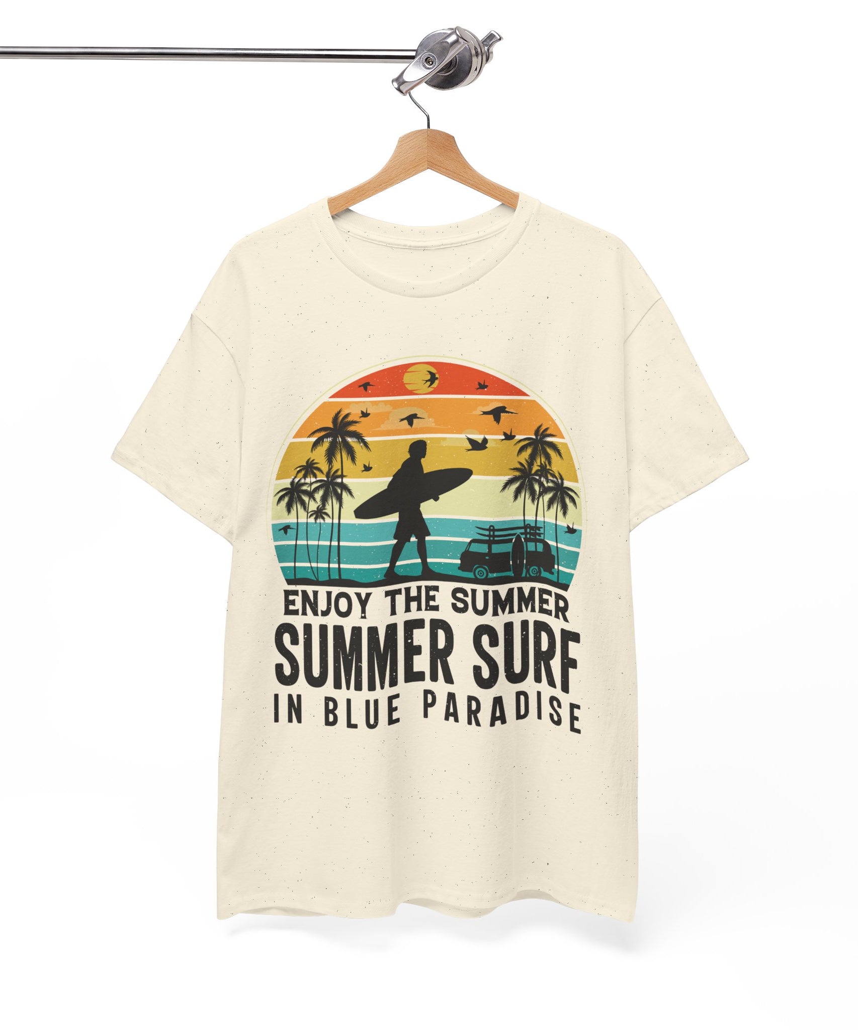 Summer Surf Van Sunset Shirt