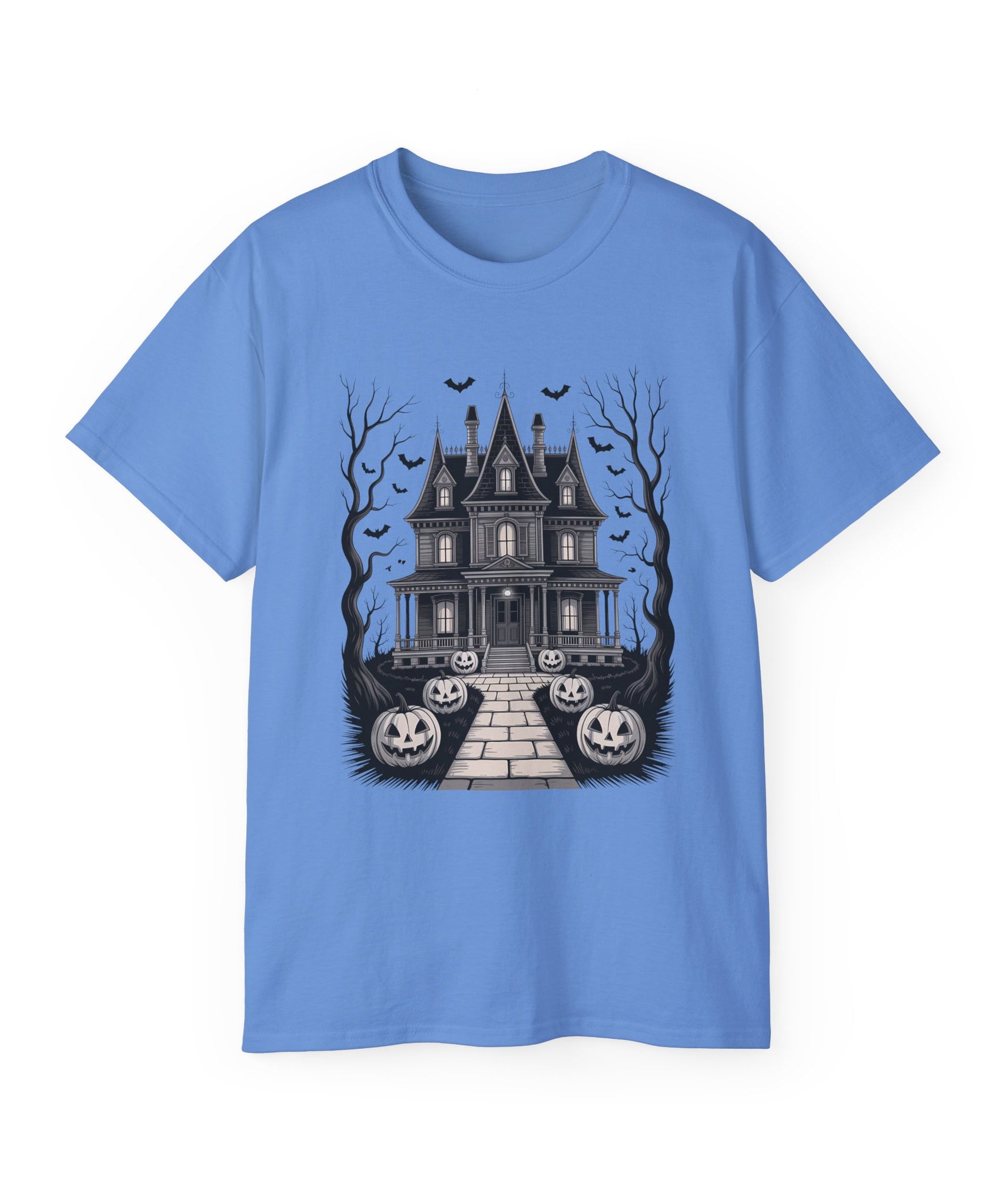 Haunted House Halloween Night Tee