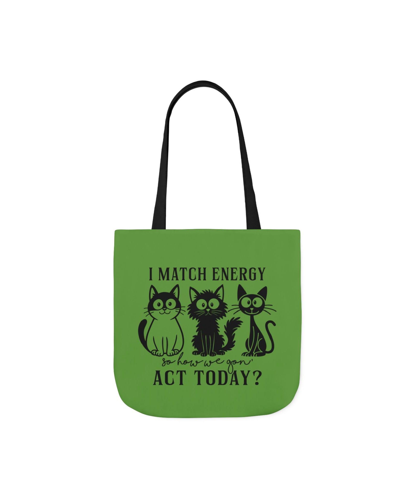 Reusable Green Tote – Cat Lover’s Gift | Gallory Hive