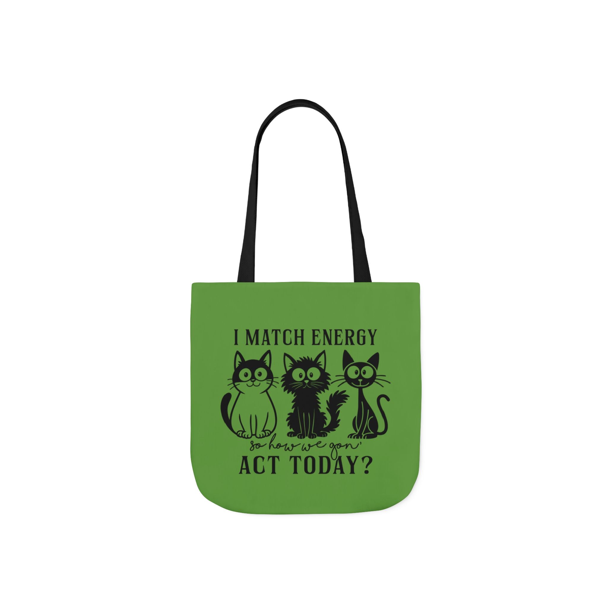 Reusable Green Tote – Cat Lover’s Gift | Gallory Hive