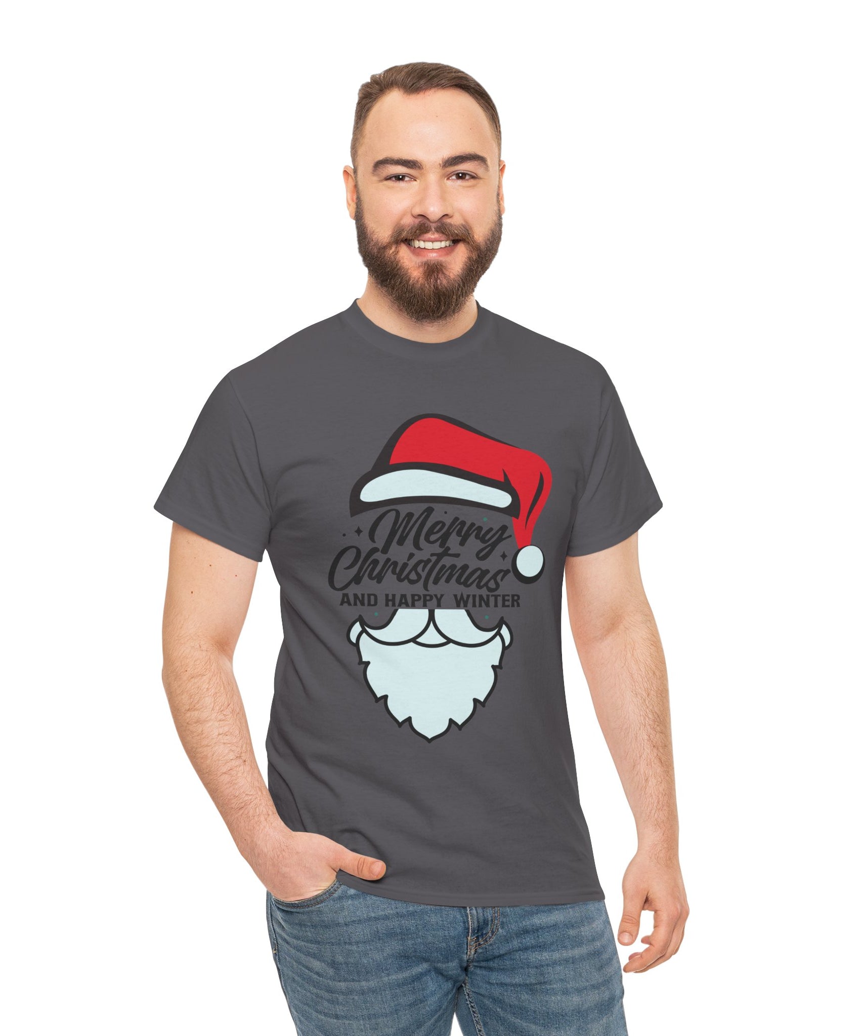 Festive Santa Beard Christmas Shirt | Gallory Hive