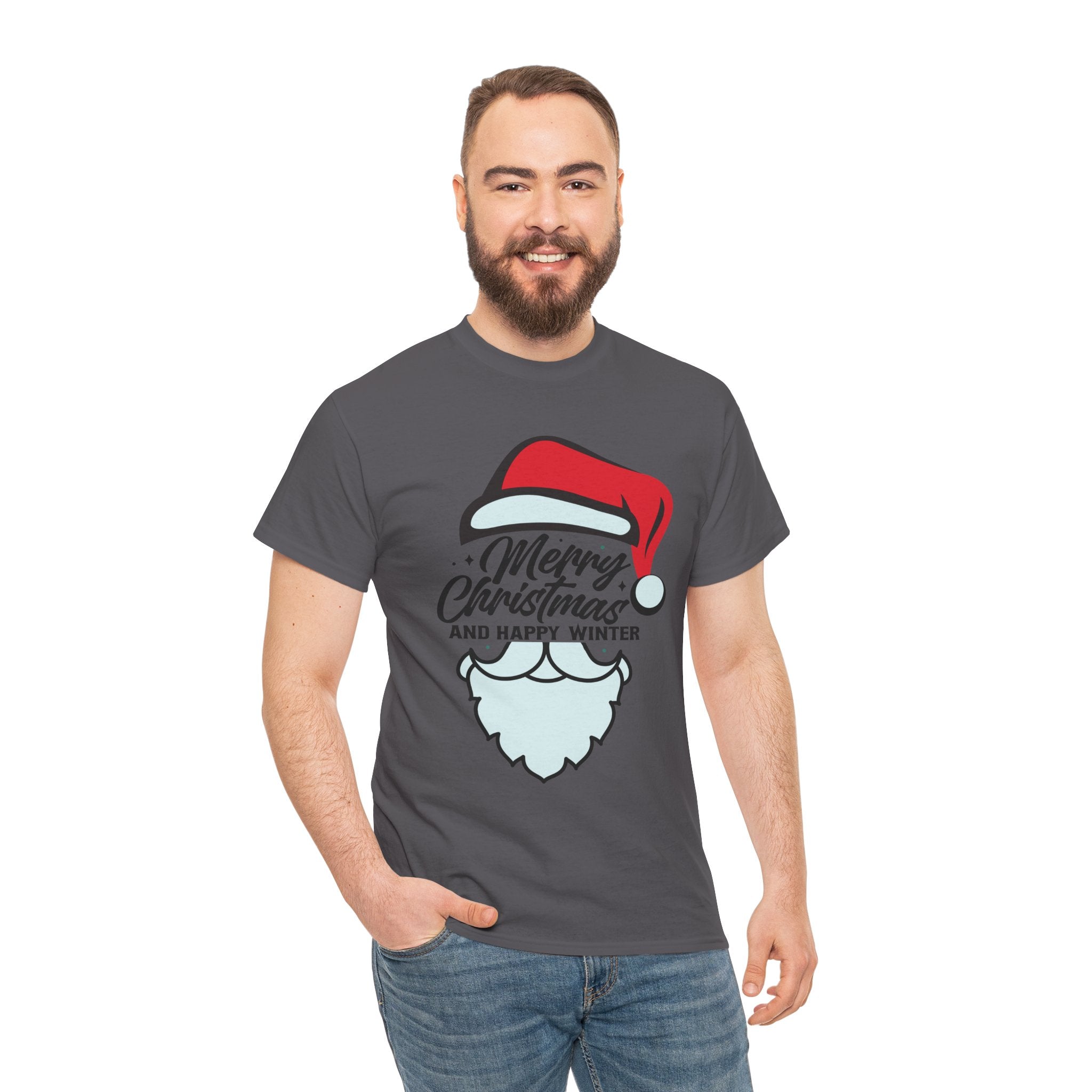 Festive Santa Beard Christmas Shirt | Gallory Hive