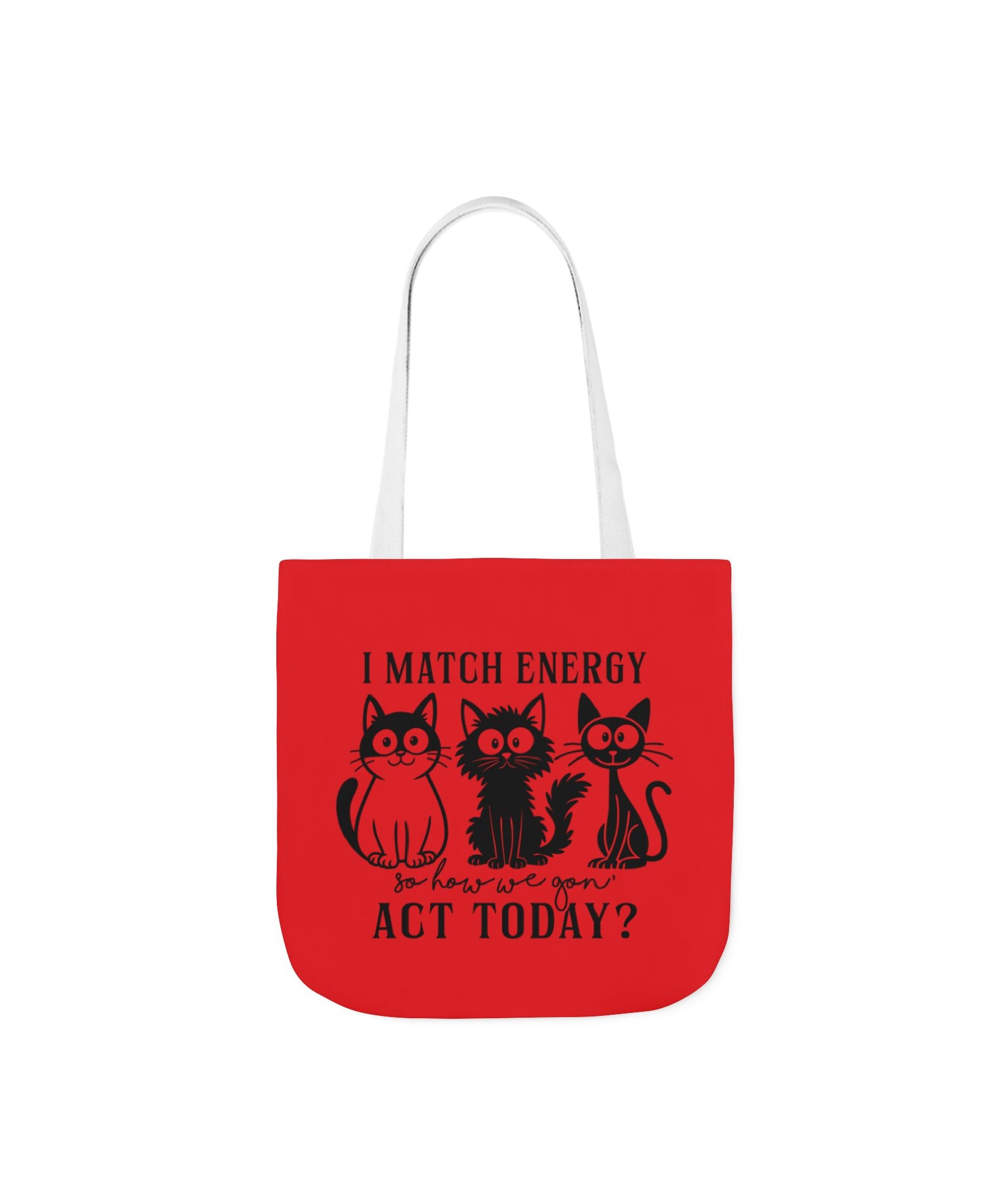 Cute Red Canvas Tote – Reusable Bag
