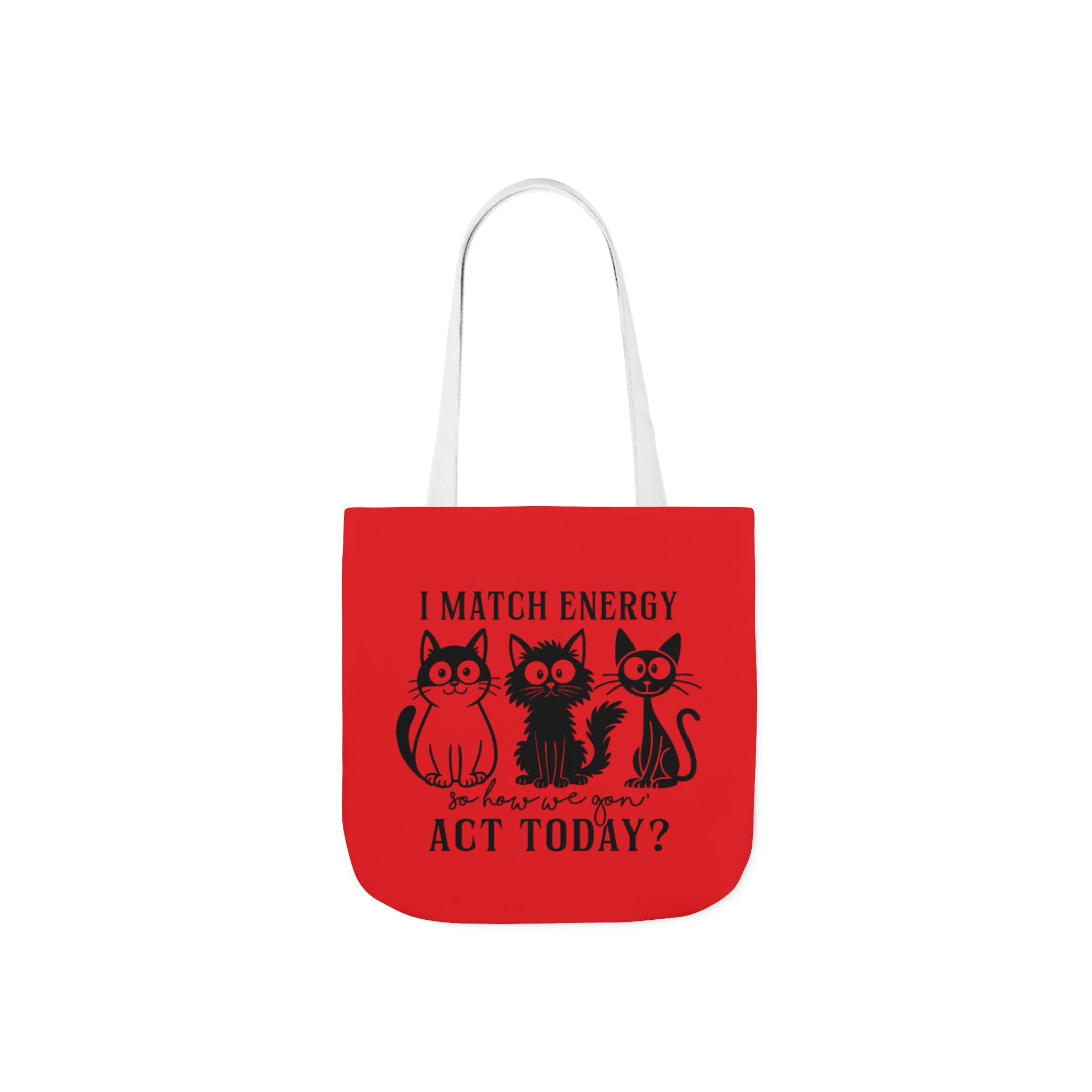 Cute Red Canvas Tote – Reusable Bag