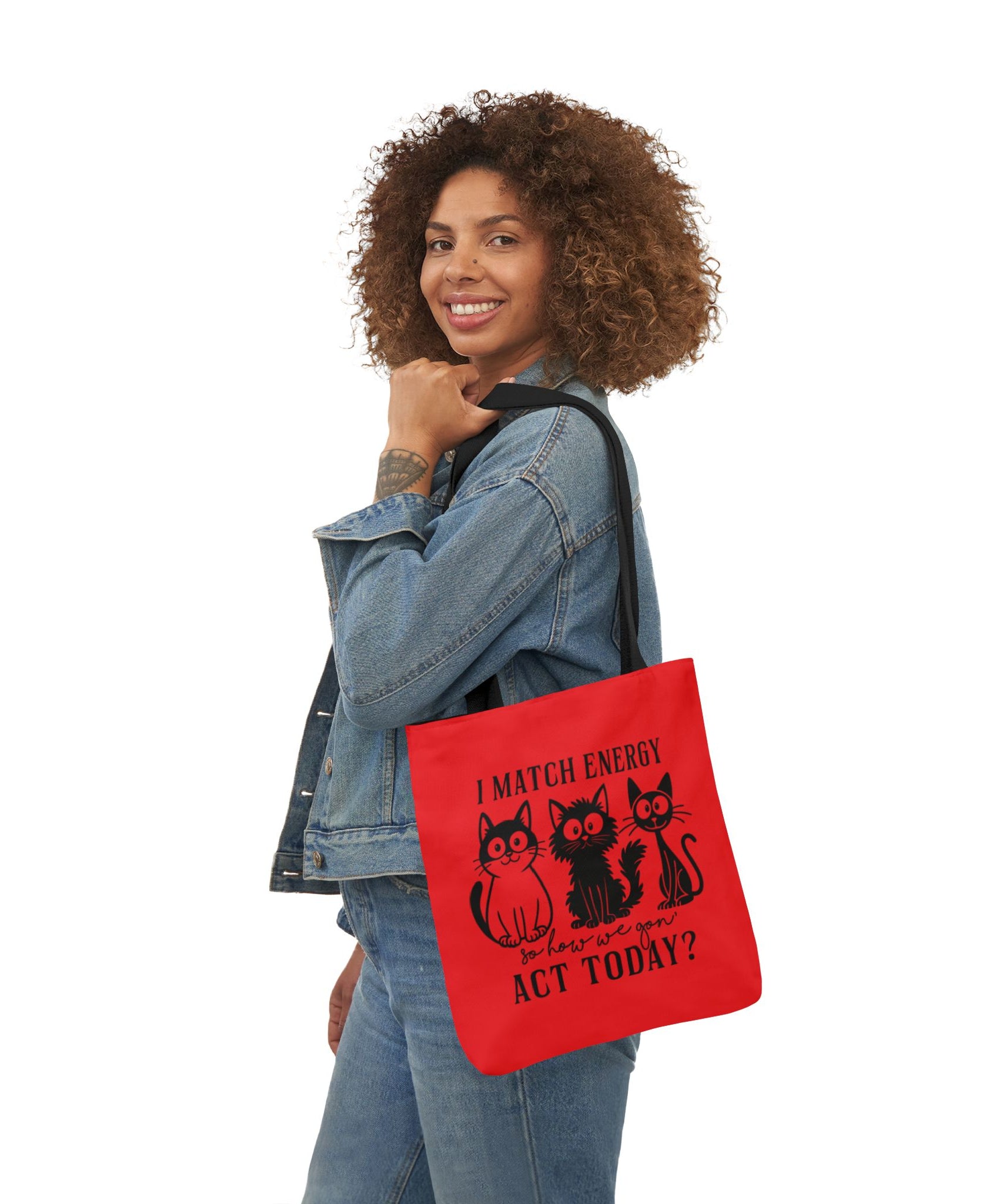 Cute Red Canvas Tote – Reusable Bag