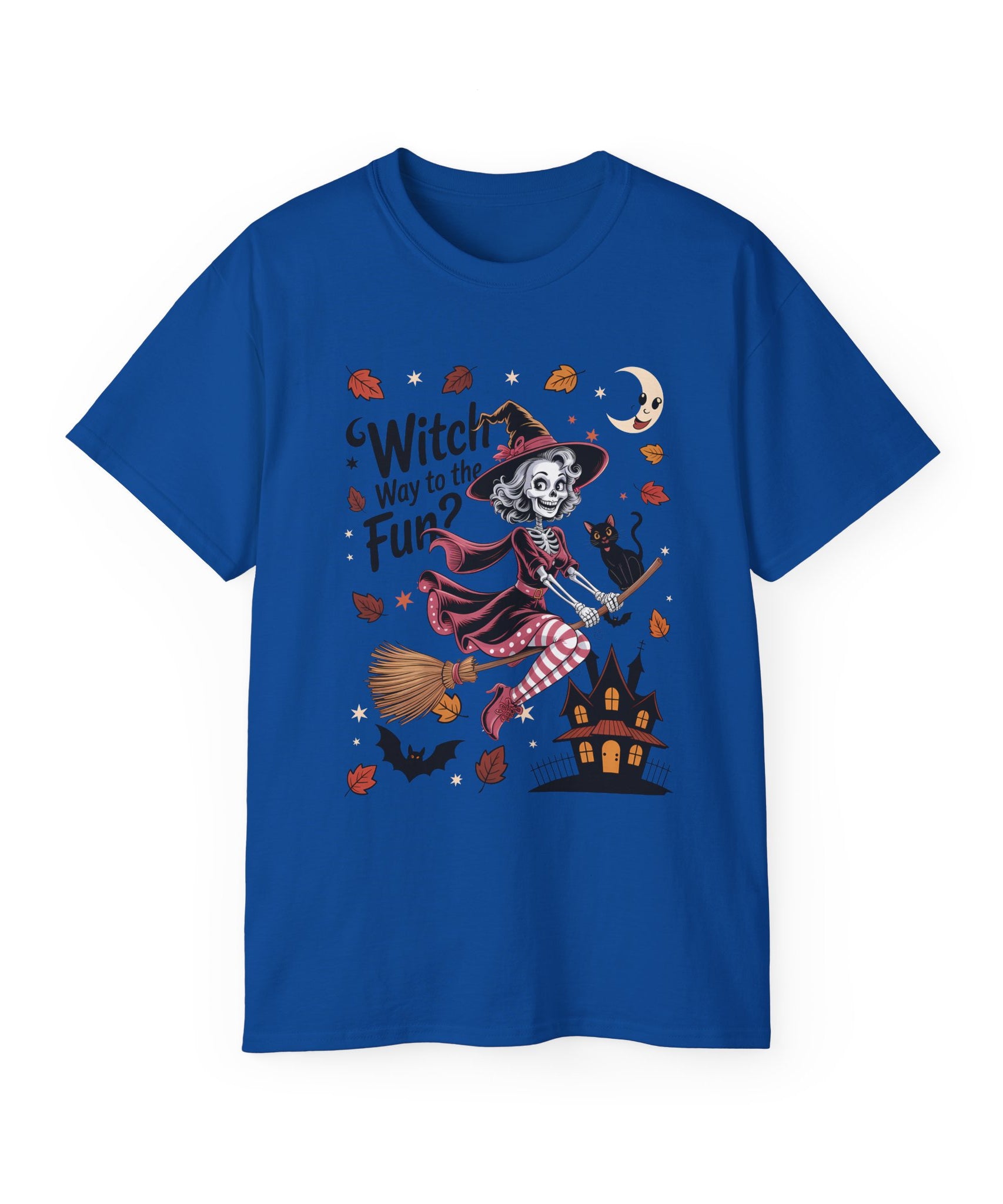 Spooky Cute Witch Ride Halloween Shirt