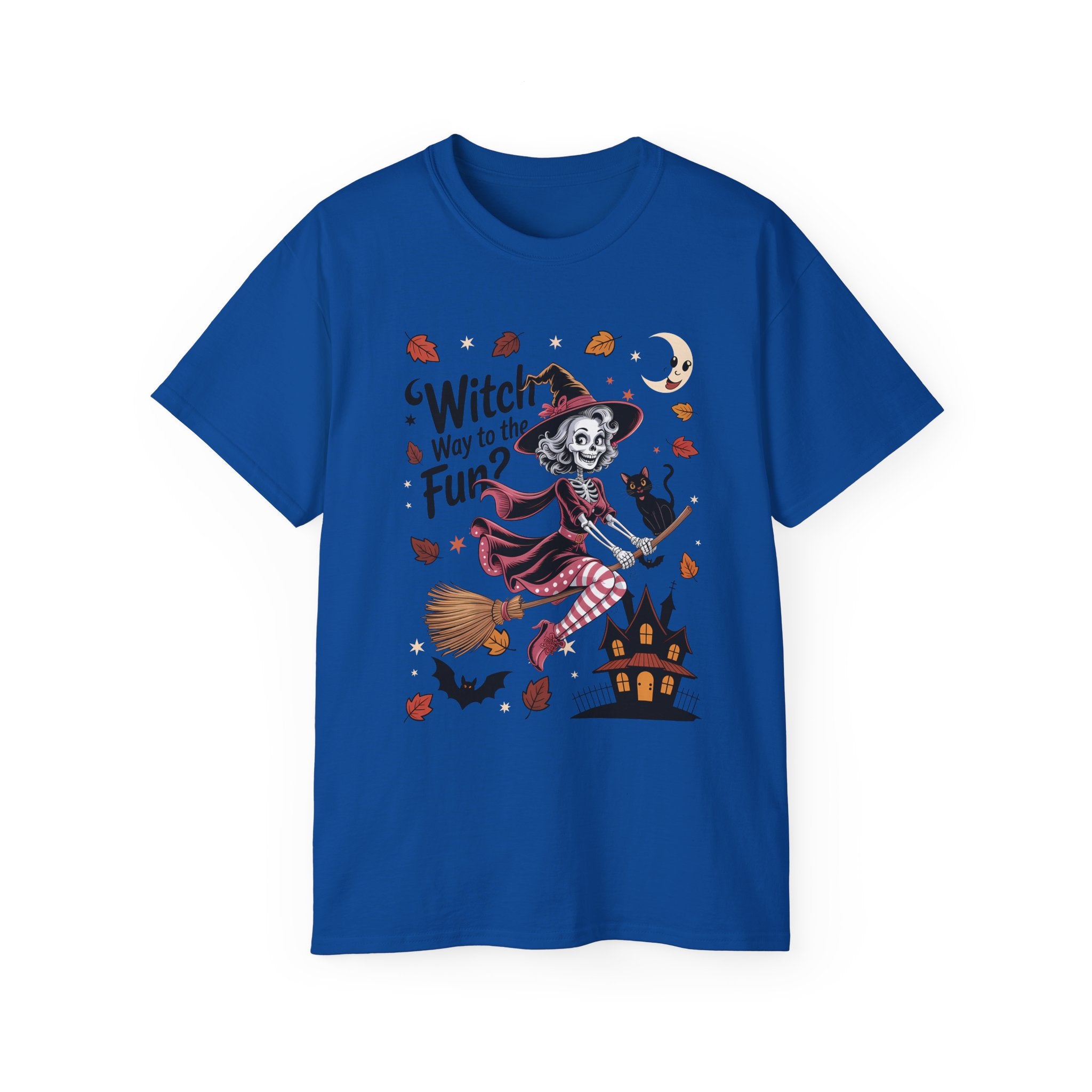 Spooky Cute Witch Ride Halloween Shirt