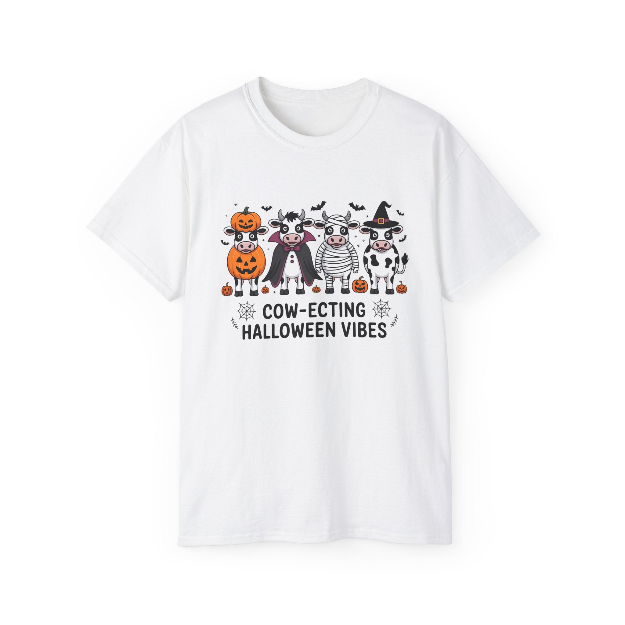 Halloween Cow T-Shirt - Cute Cow Costumes Tee | Gallory Hive