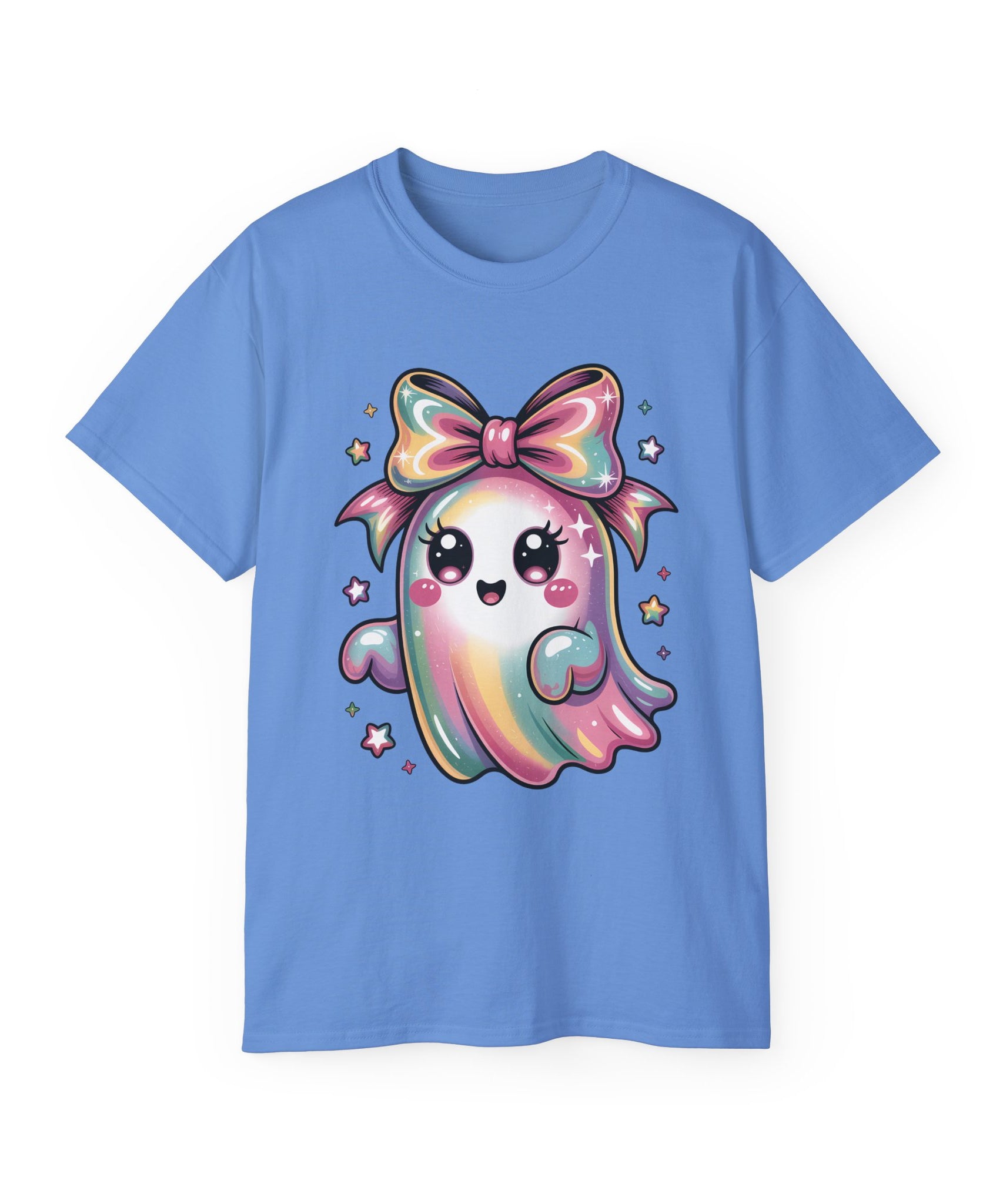 Happy Ghost T-Shirt - Adorable Pastel Tee