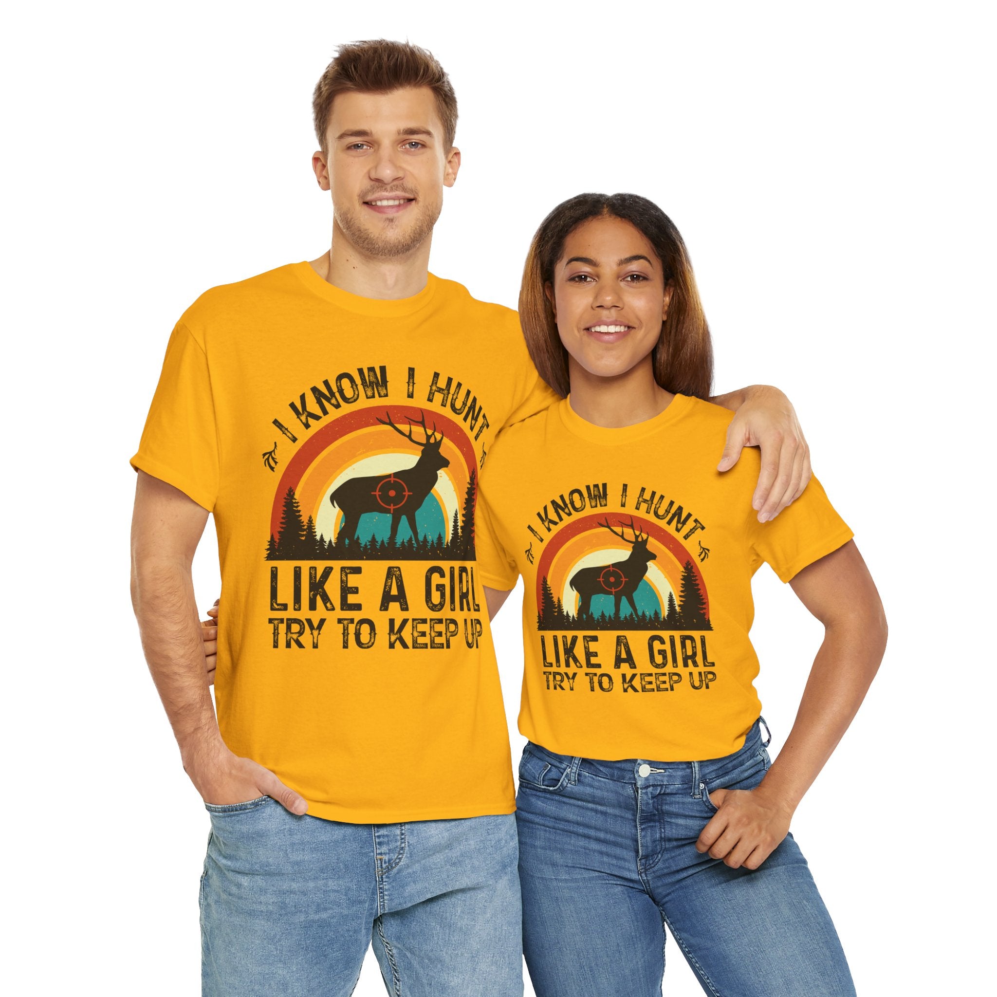 Sunset Target Deer Shirt – Hunting Vibes