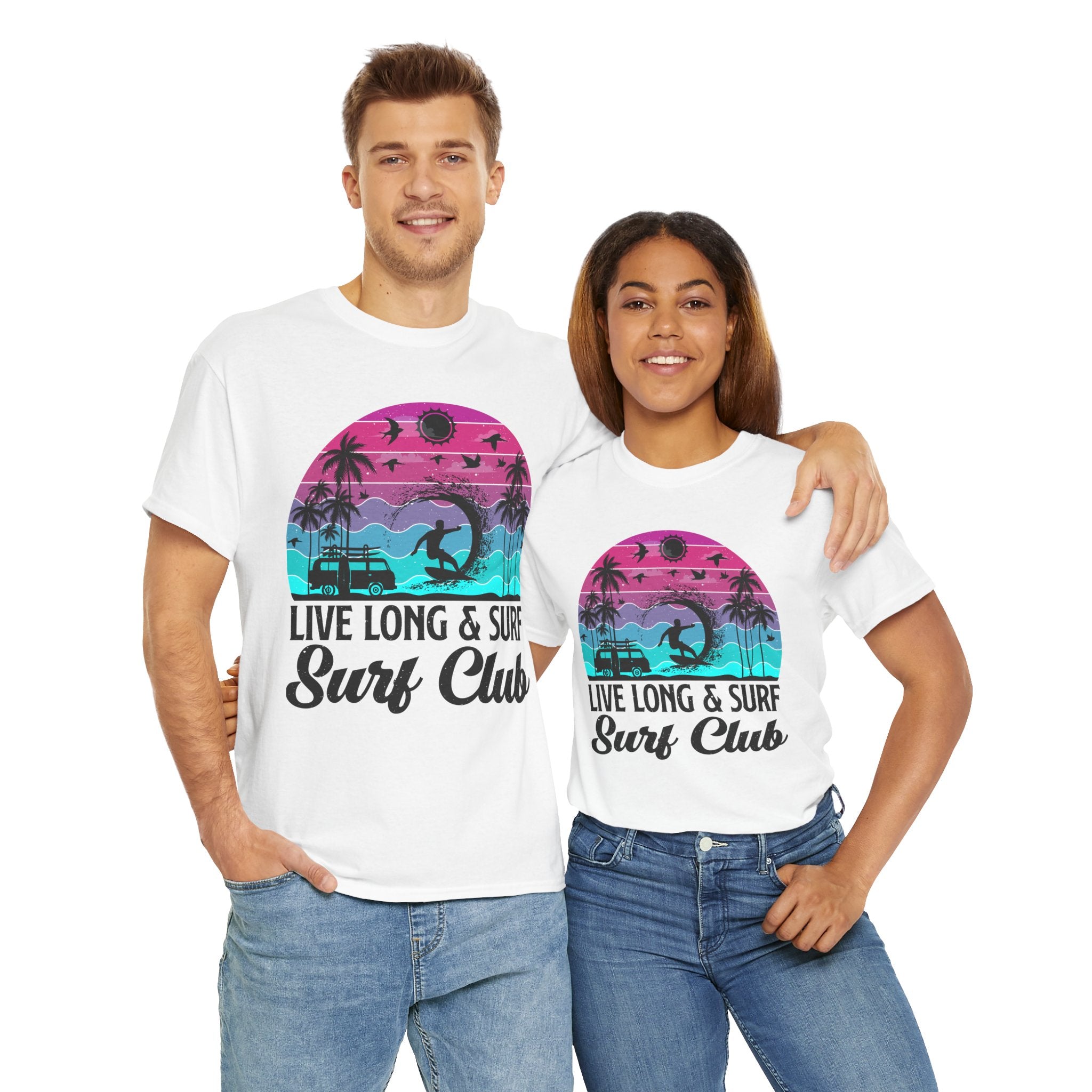 Surf Club Beach Sunset T-Shirt