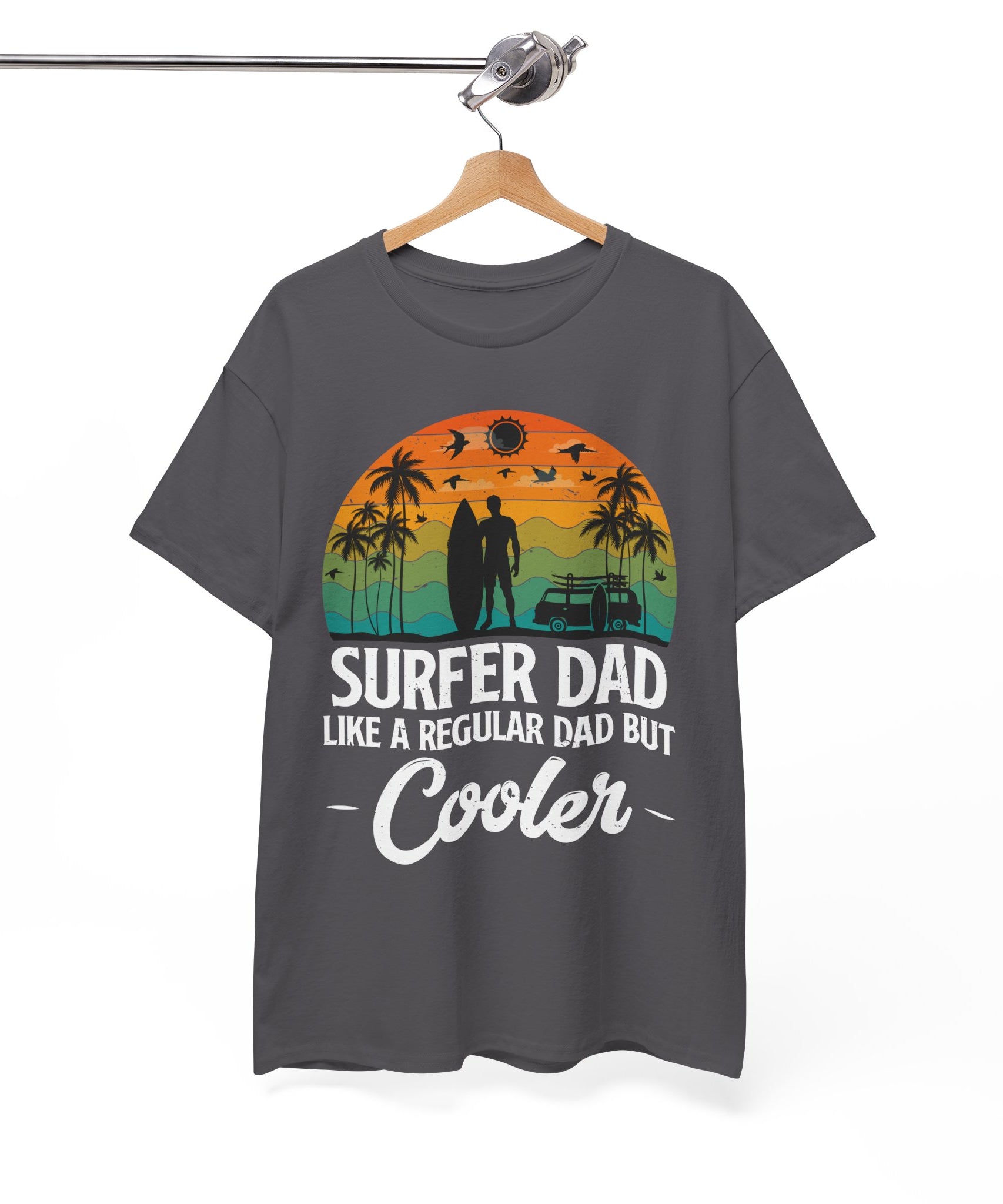 Vintage Surf Van & Palm Tree T-Shirt