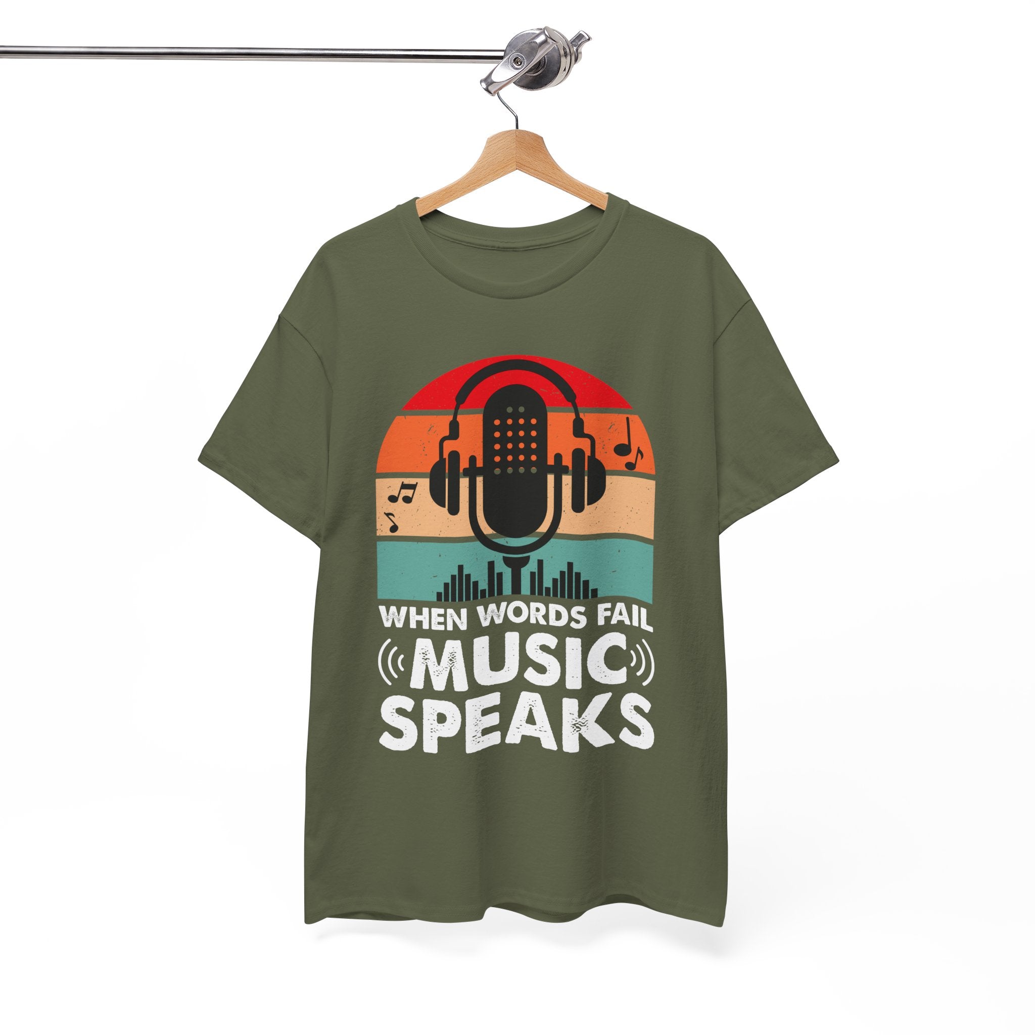 Vintage Audio Tee – Music Lover Style | Gallory Hive