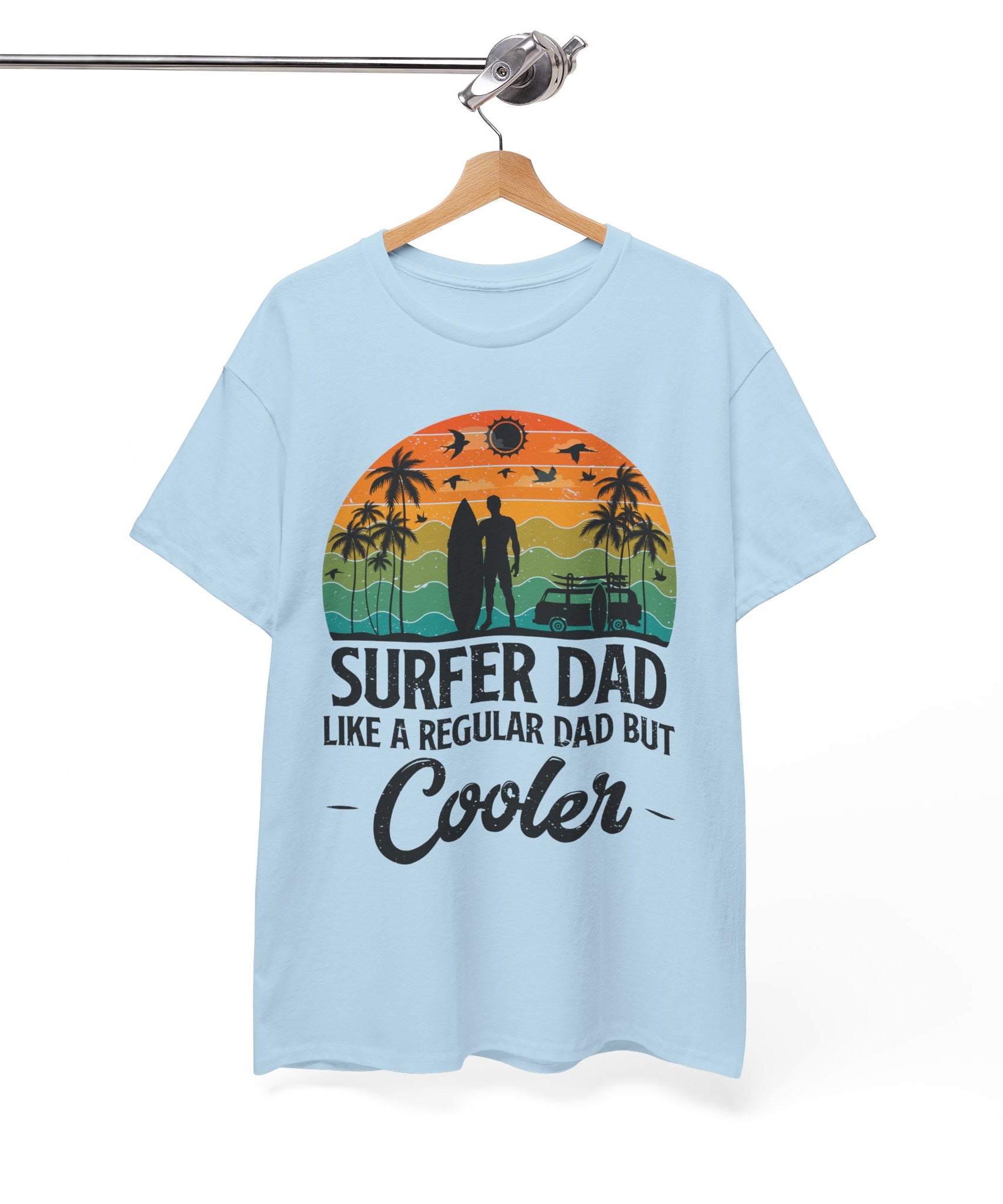 Vintage Surf Van & Palm Tree T-Shirt