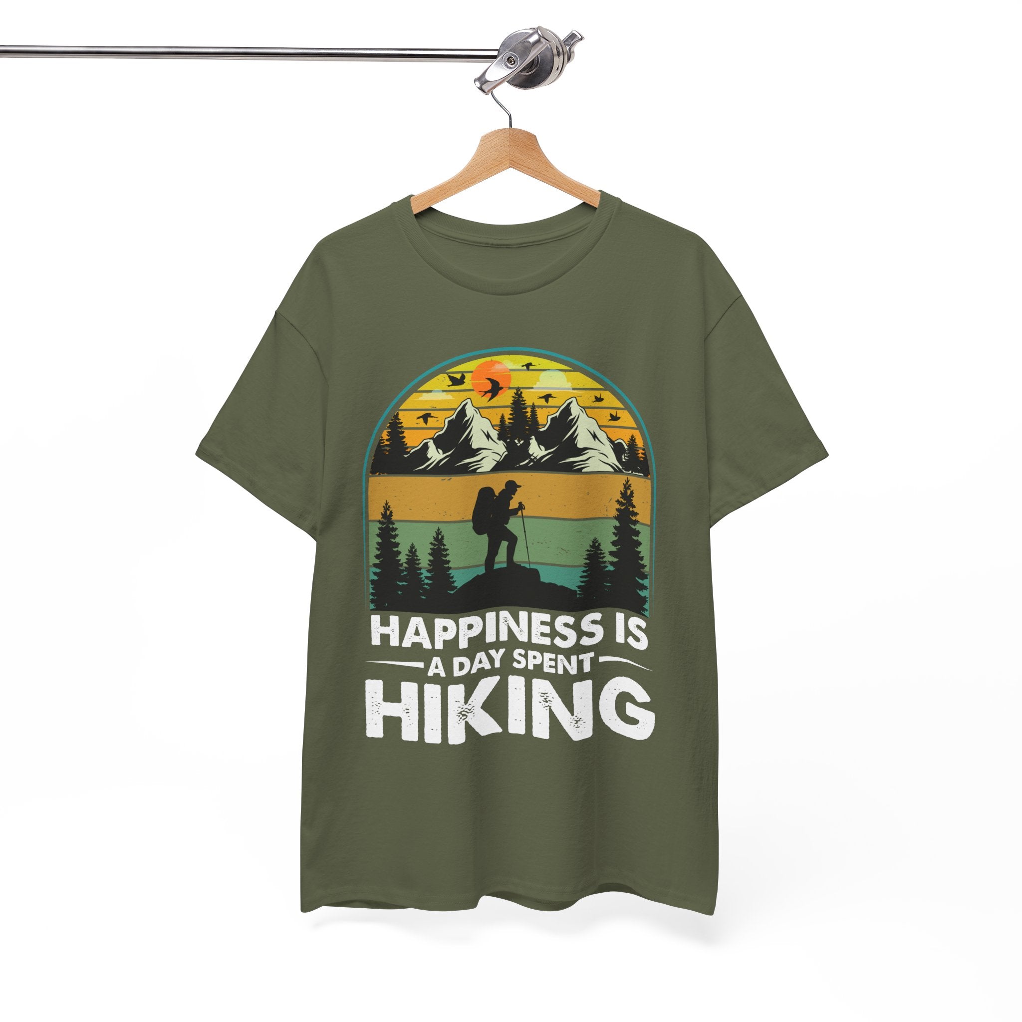 Vintage Hiker Sunset Mountain Tee | Gallory Hive