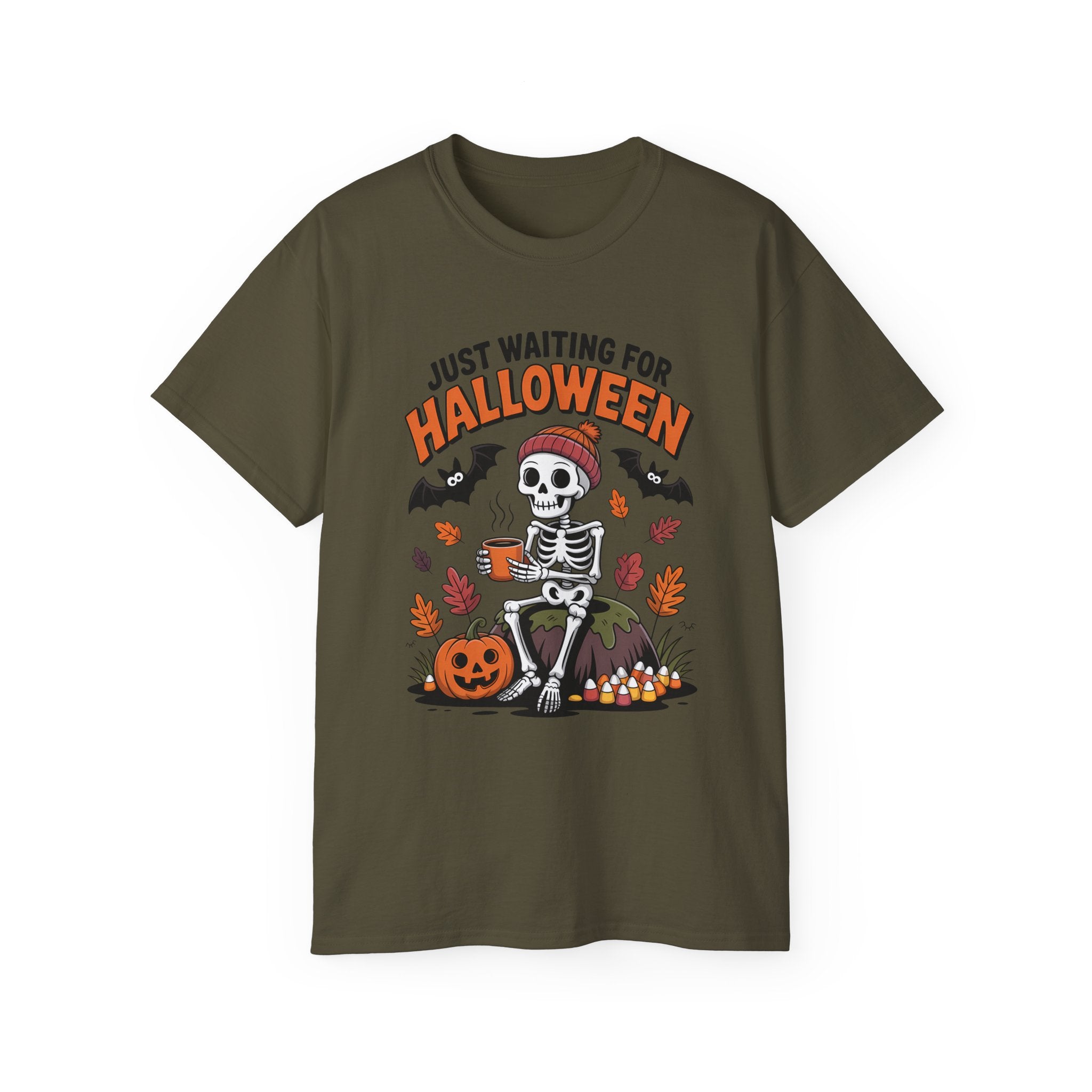 Halloween Skeleton Spooky T-Shirt | Gallory Hive