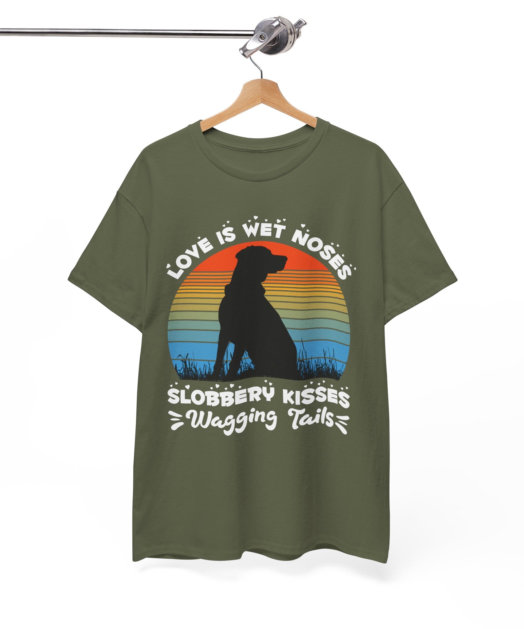 Funny Dog Lover Graphic Tee - Wet Noses | Gallory Hive