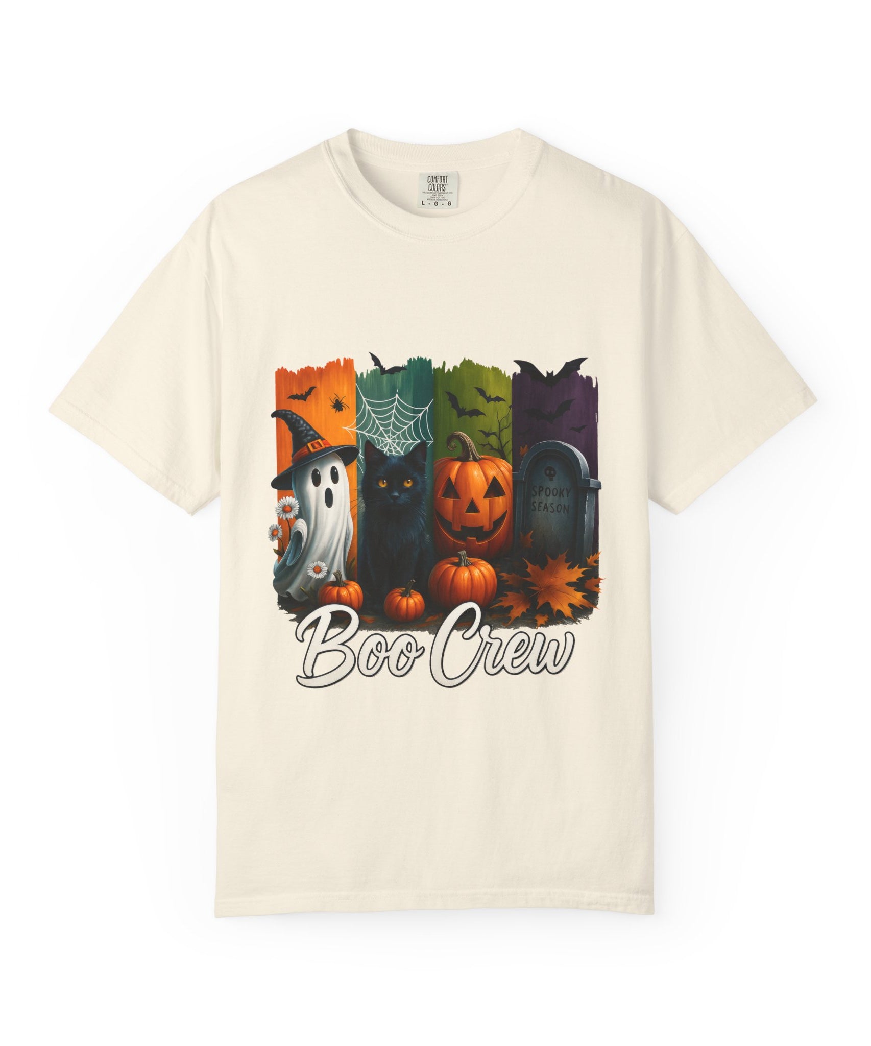 Unisex Halloween Shirt – Pumpkin, Ghost & Tombstone | Gallory Hive