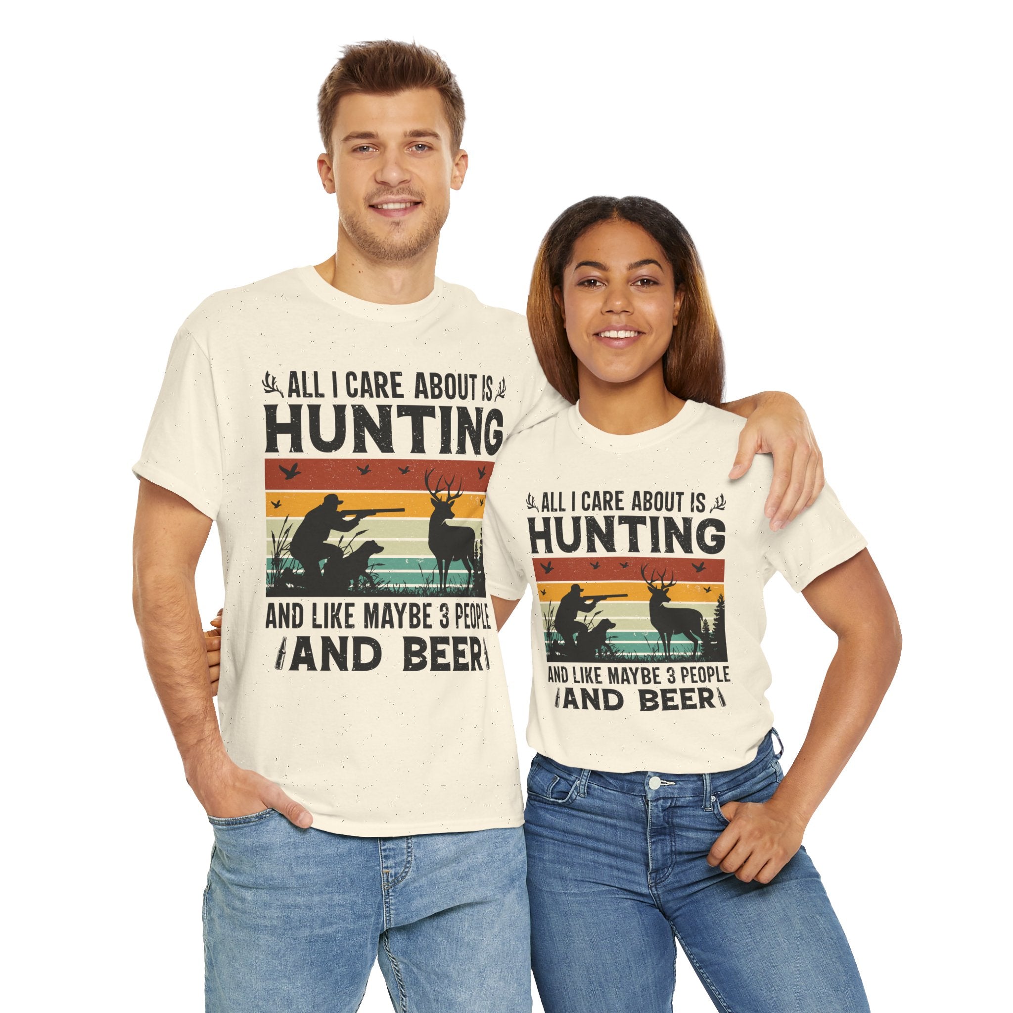 Hunting Lover T-Shirt - Vintage Design