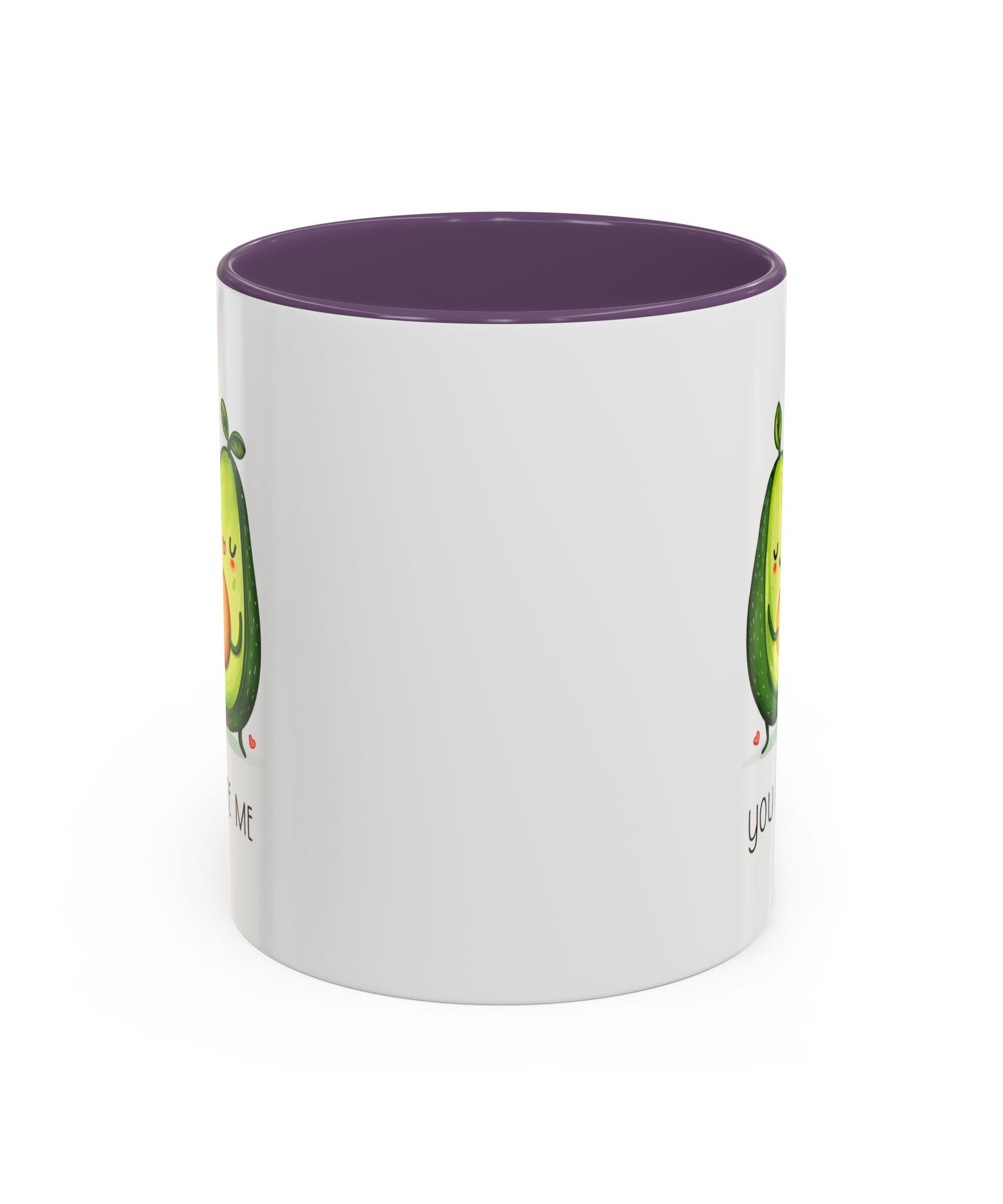 Funny Avocado Couple Ceramic Coffee Mug | Gallory Hive
