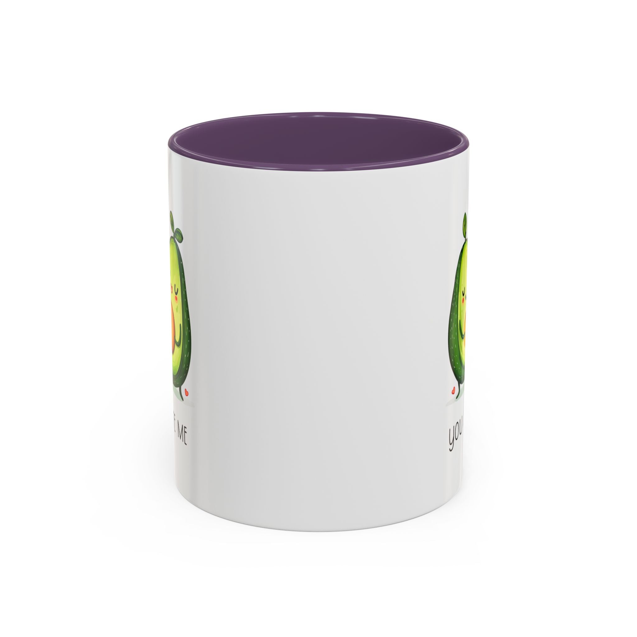 Funny Avocado Couple Ceramic Coffee Mug | Gallory Hive
