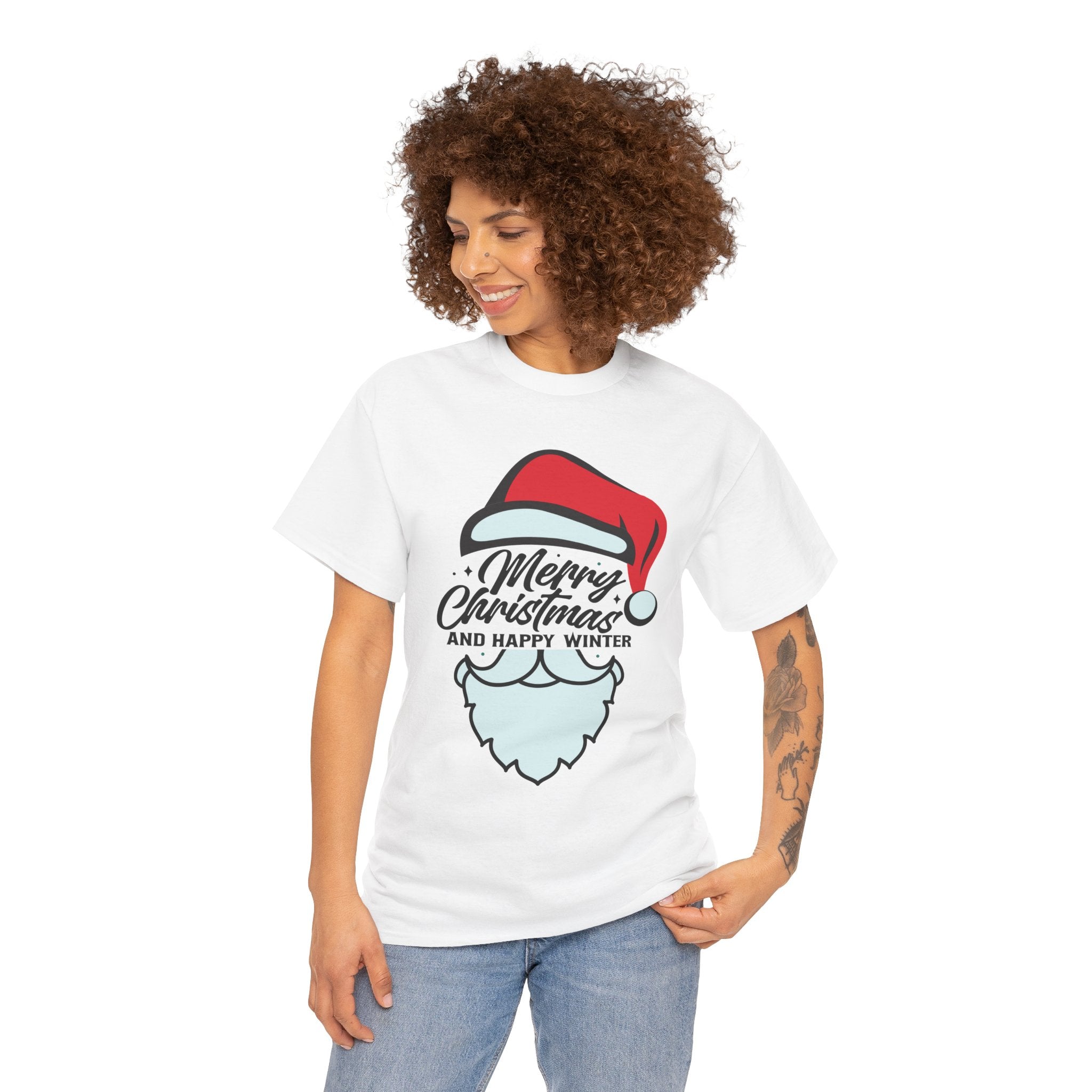 Festive Santa Beard Christmas Shirt | Gallory Hive