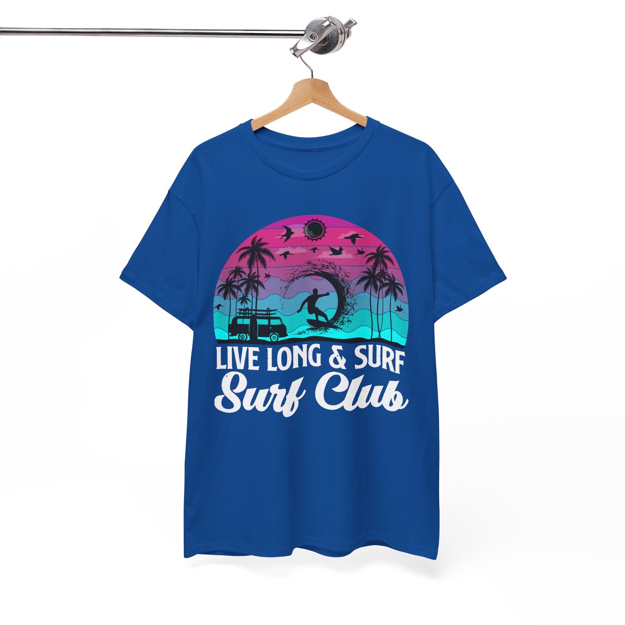 Surf Club Beach Sunset T-Shirt | Gallory Hive