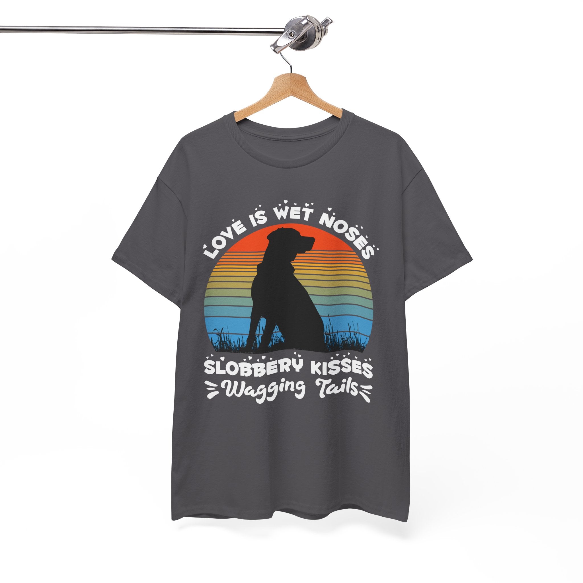 Funny Dog Lover Graphic Tee - Wet Noses