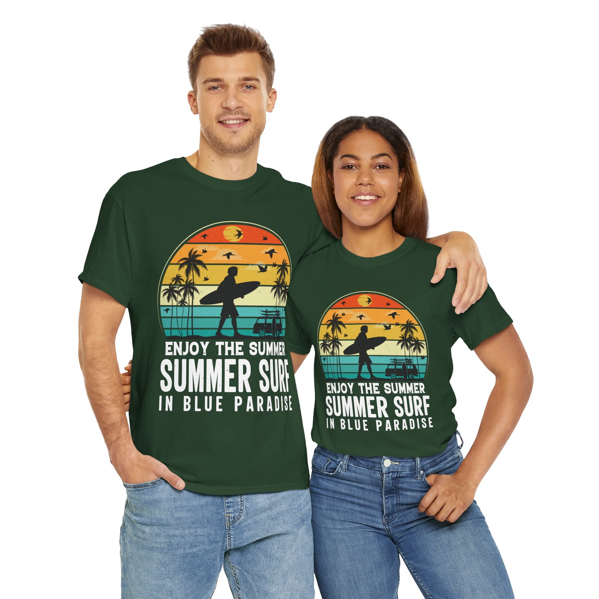 Summer Surf Van Sunset Shirt