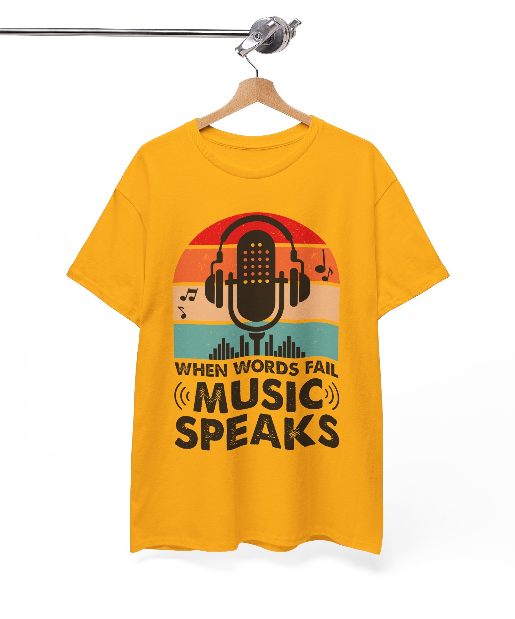 Vintage Audio Tee – Music Lover Style | Gallory Hive