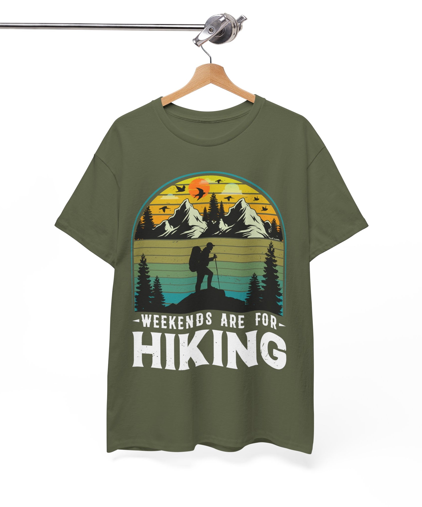 Vintage Hiker Mountain Tee | Gallory Hive
