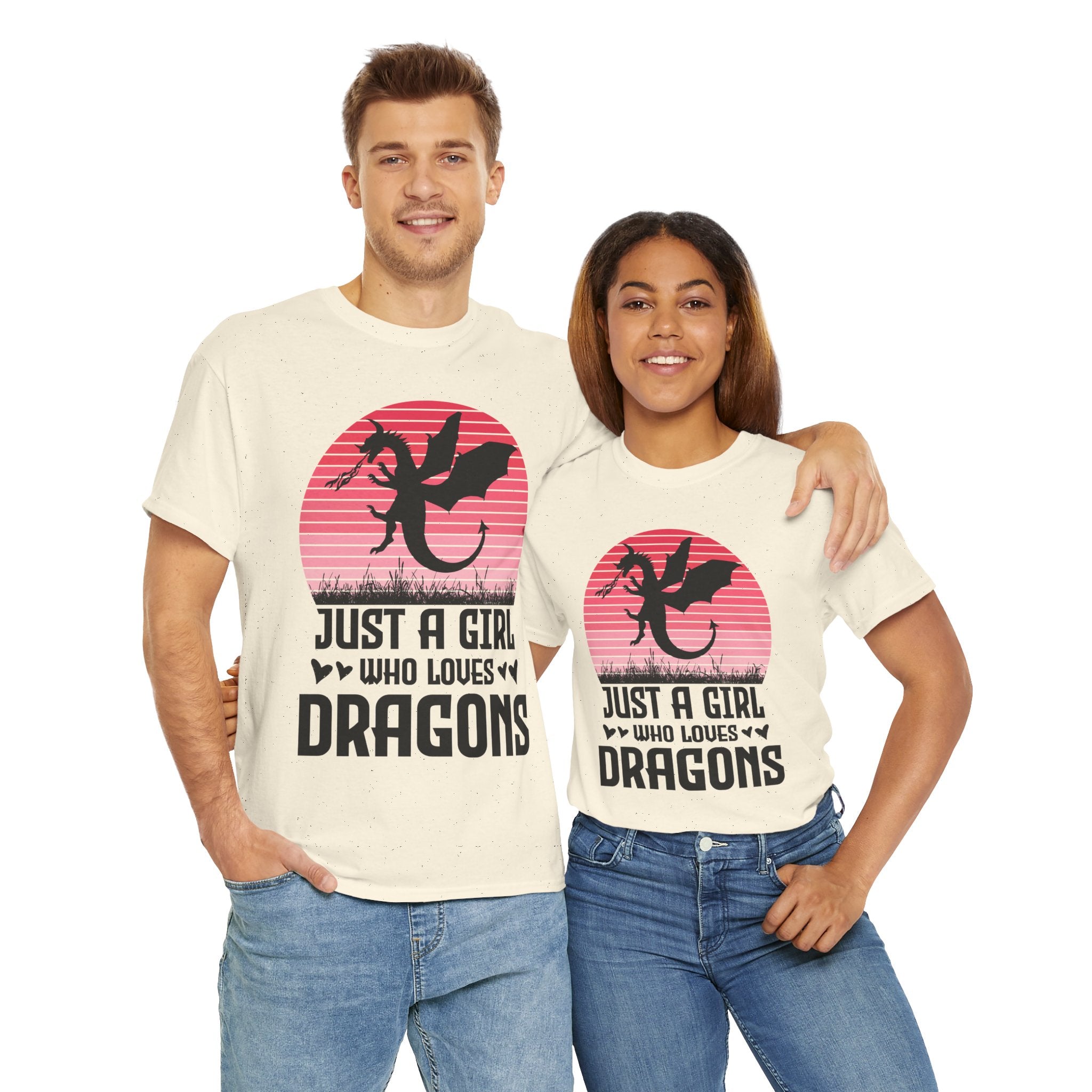 Retro Fire-Breathing Dragon Tee