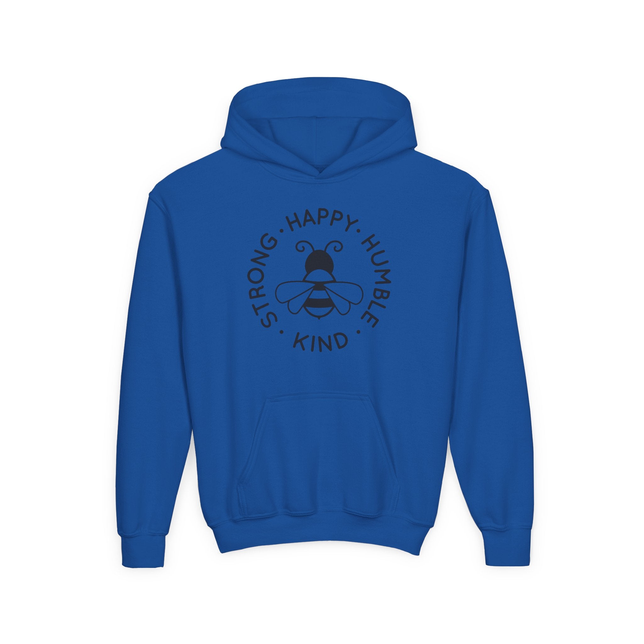 Unisex Kid's "Strong Happy Humble Kind" Hoodie
