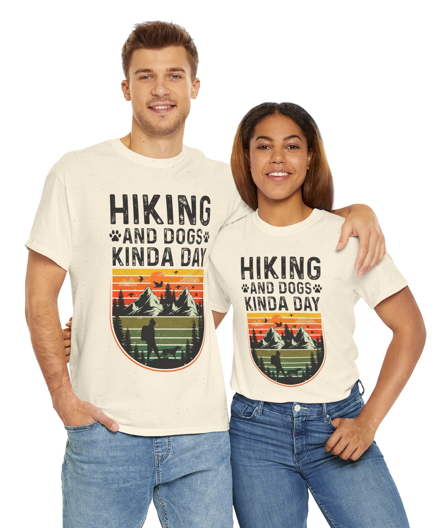 Hiking Buddy Sunset Graphic Tee