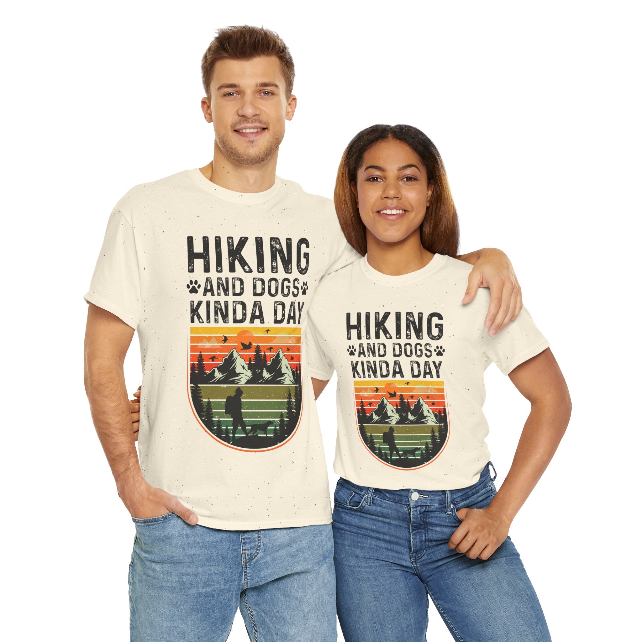 Hiking Buddy Sunset Graphic Tee